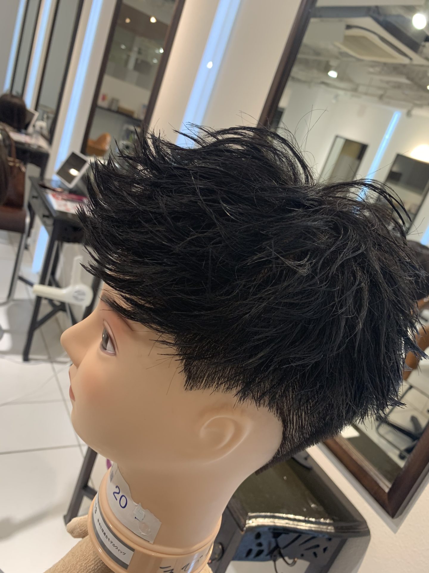 お世話になったウィッグをかっこよく！