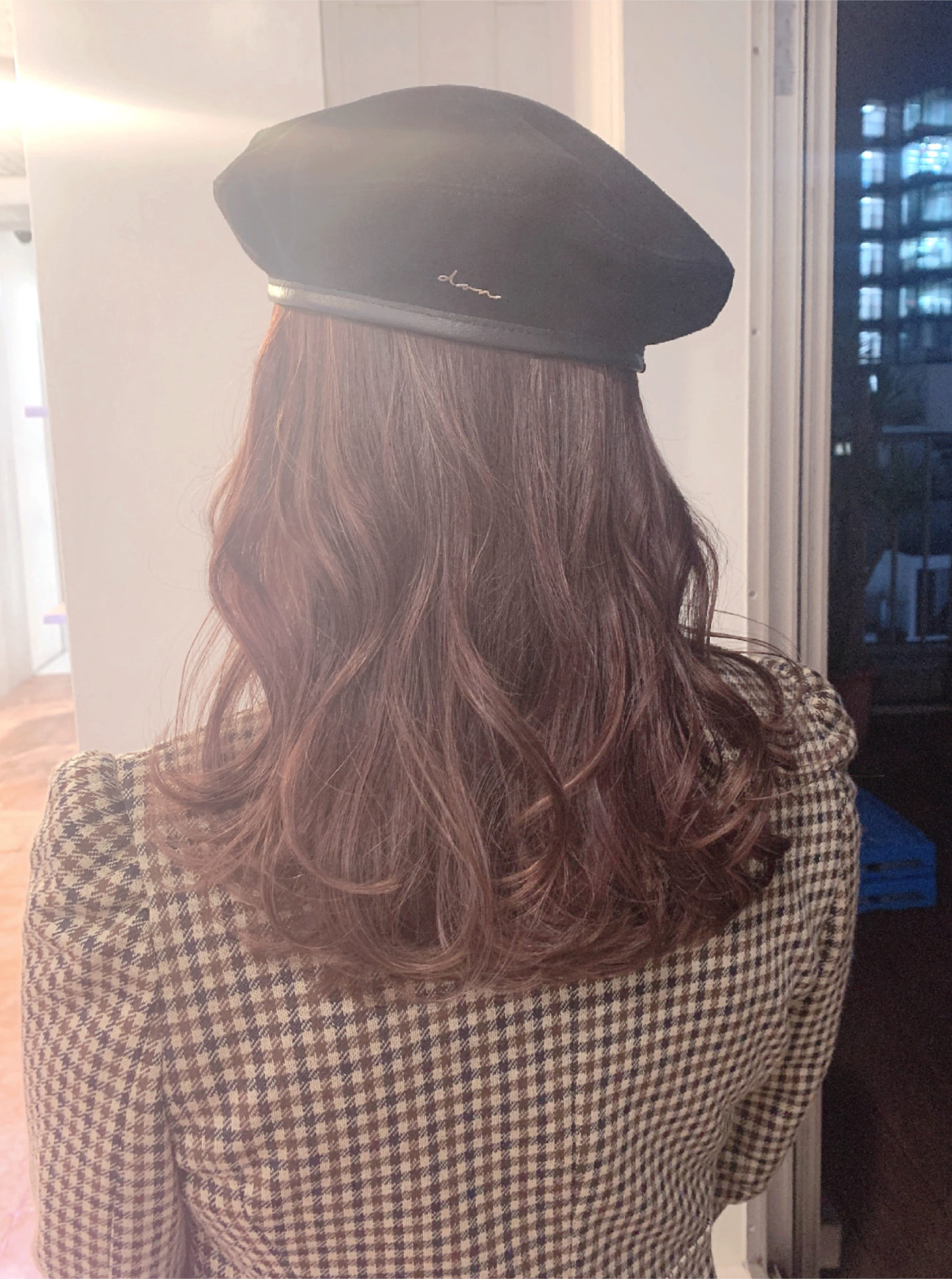 ピンクバイオレットなカラーで優しく温かな甘さをプラス♪^ ^