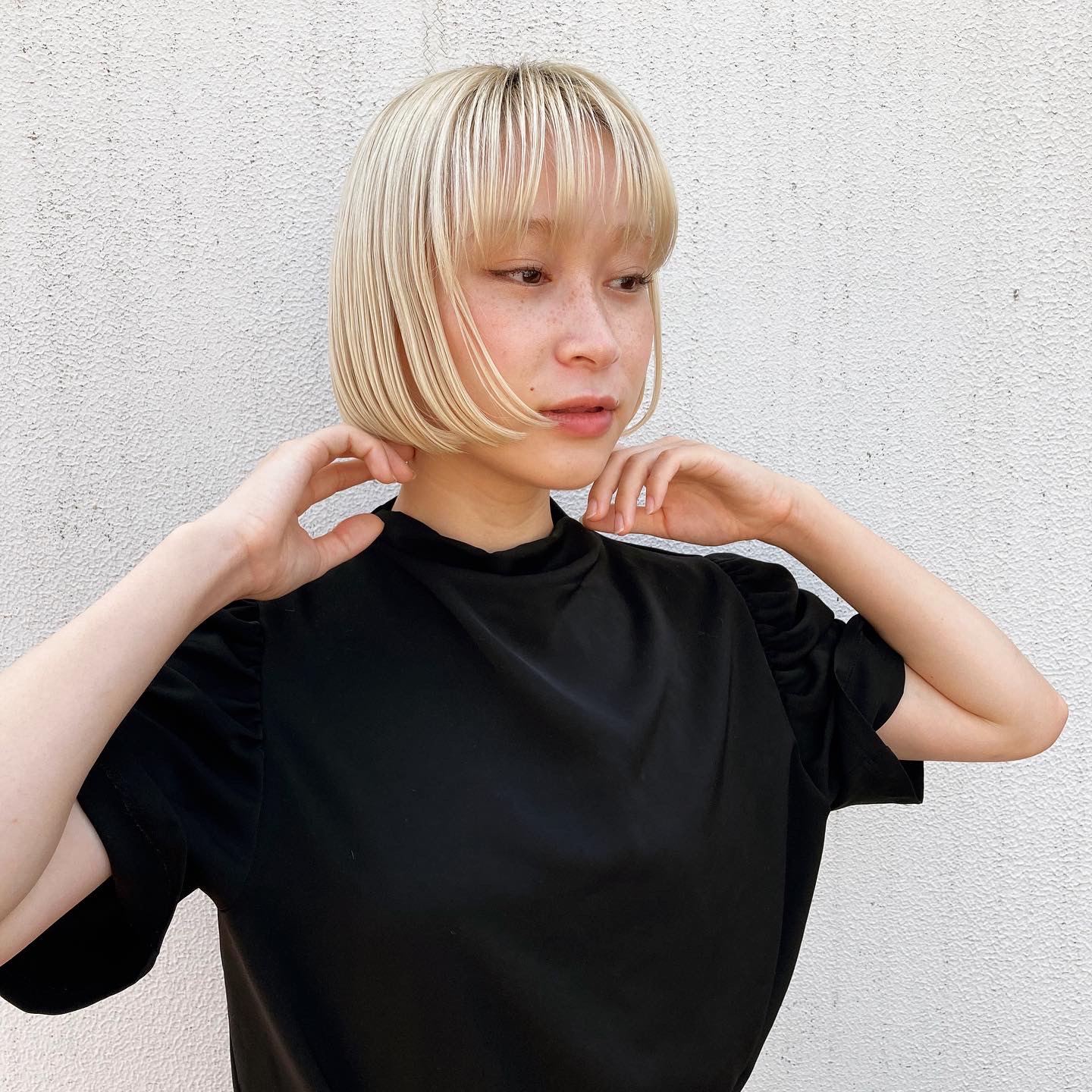 ハイトーンカラー×ヘアオイル