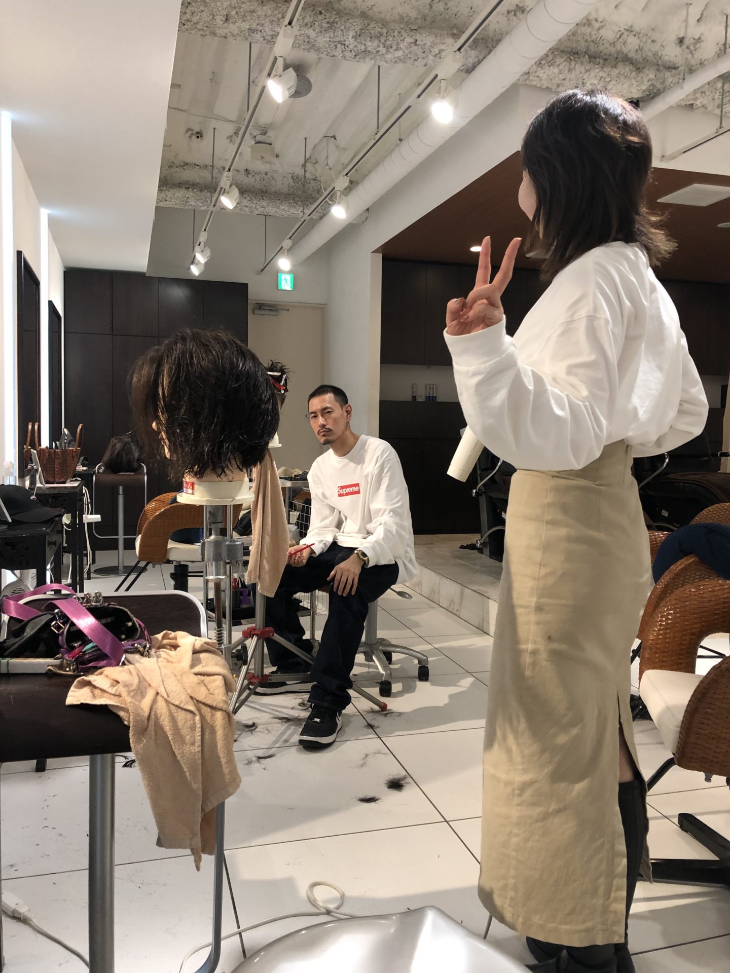 カットレッスン✂︎✂︎