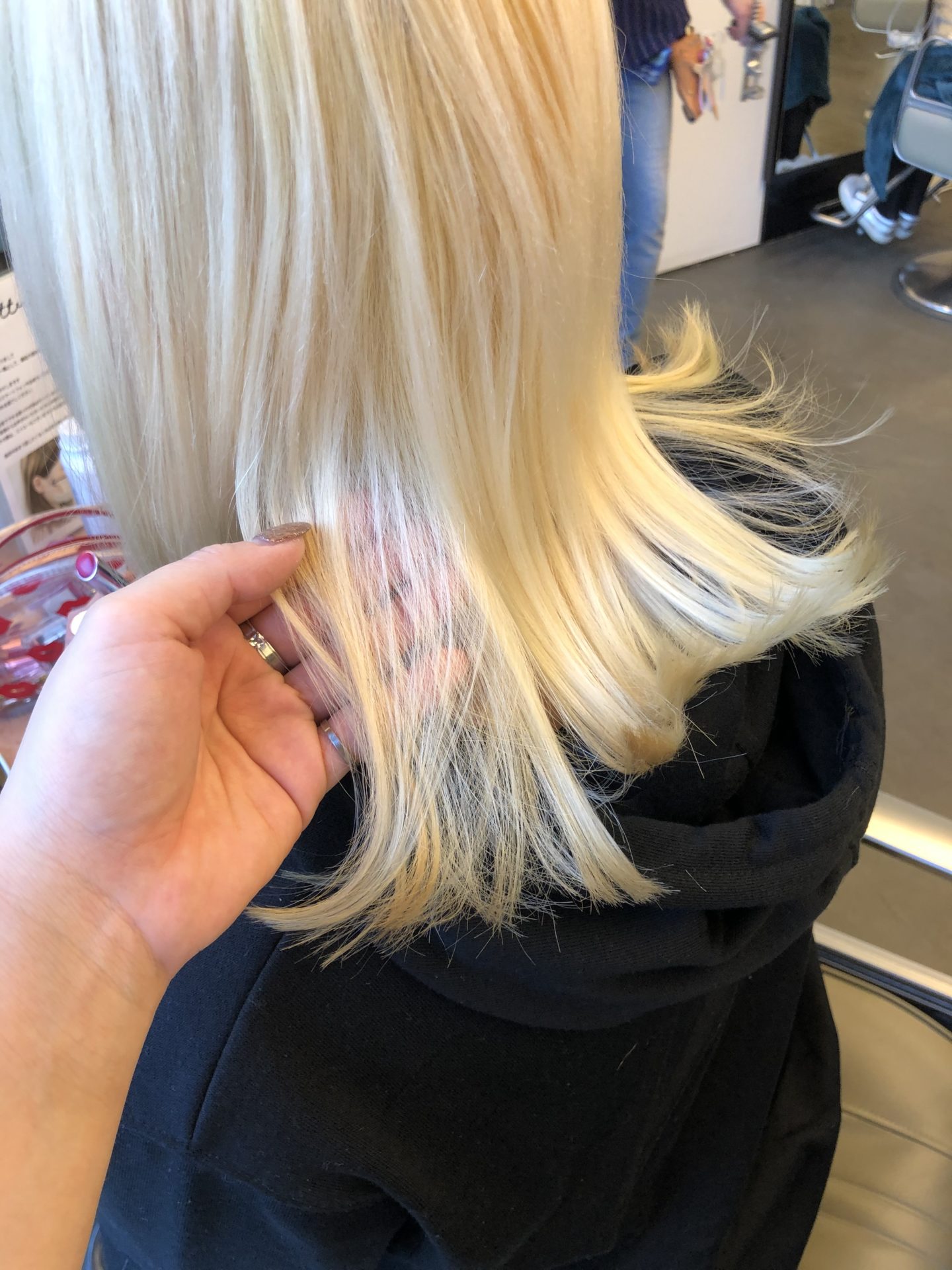 セルフカラーの恐怖