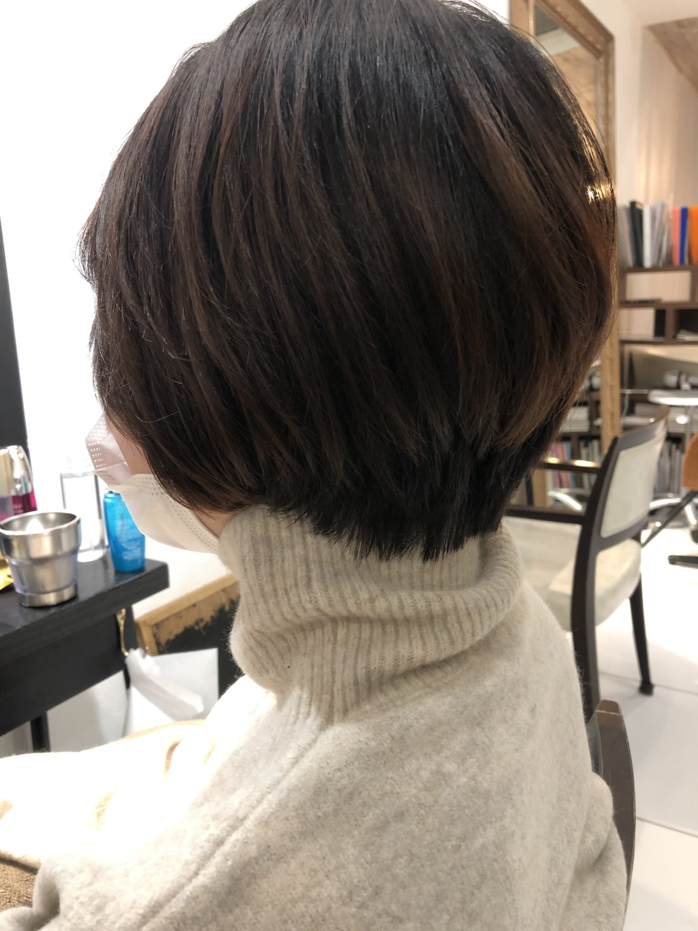 タートルネック×ショートヘア🏄‍♀️