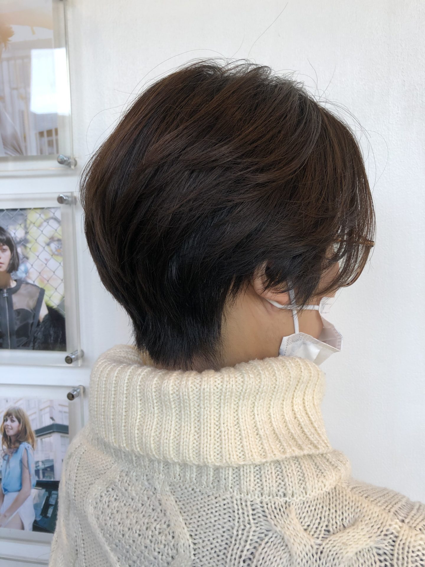 タートルネック×ショートスタイル part2