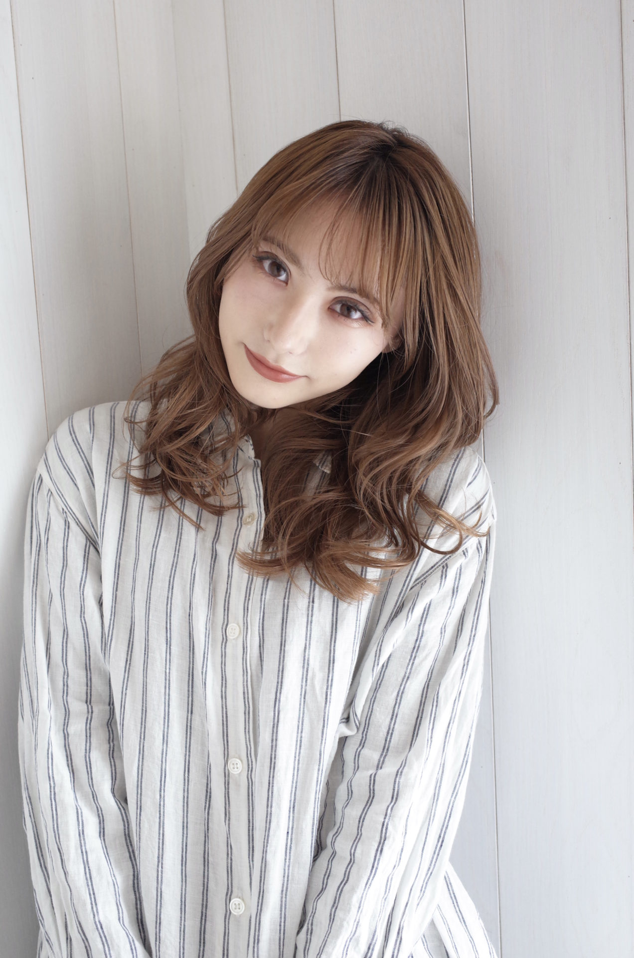 大人気！低音デジタルパーマで作る大人ウェーブ