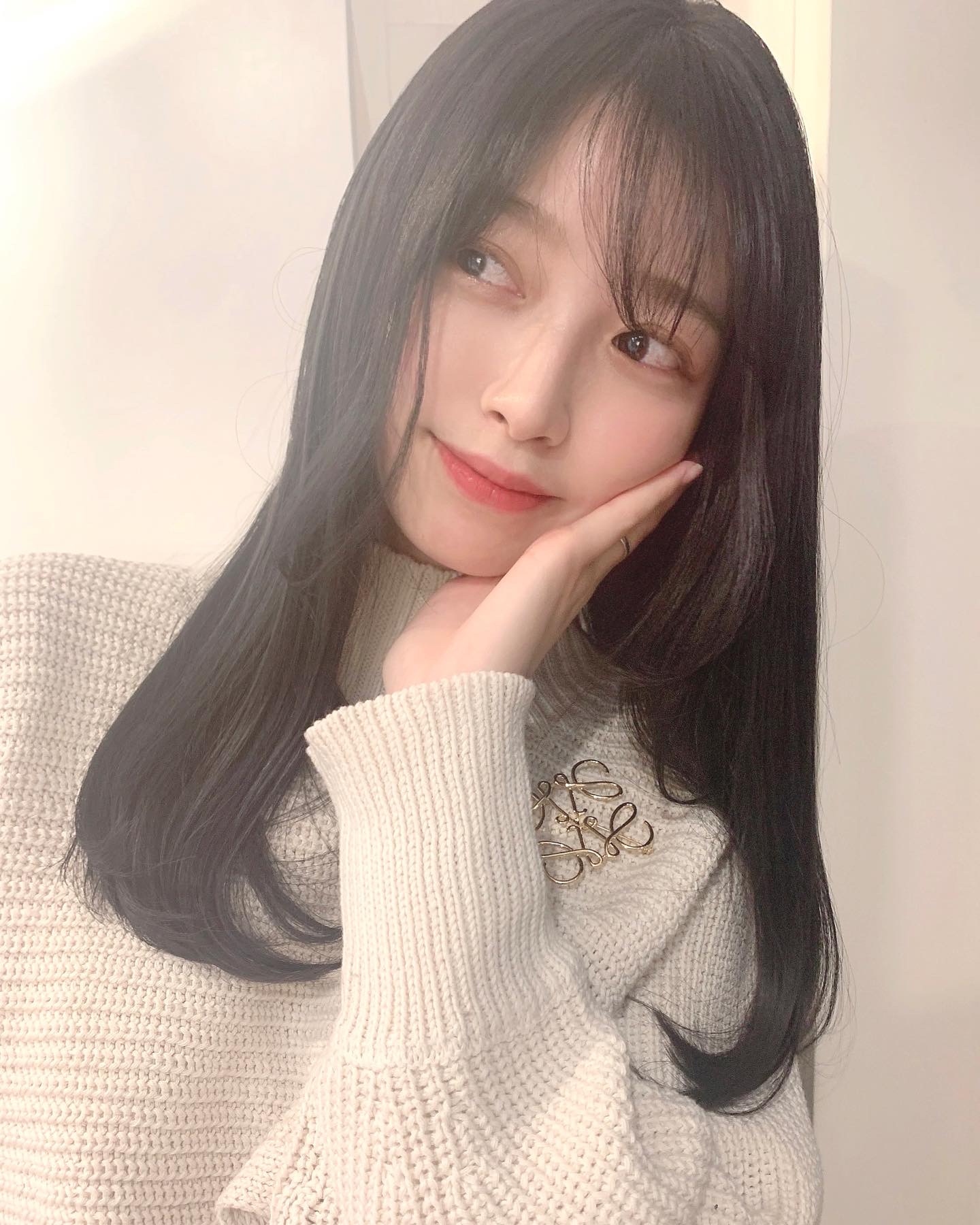 モデルの杉浦花奈ちゃんご来店！透け感ブラック♪^ ^