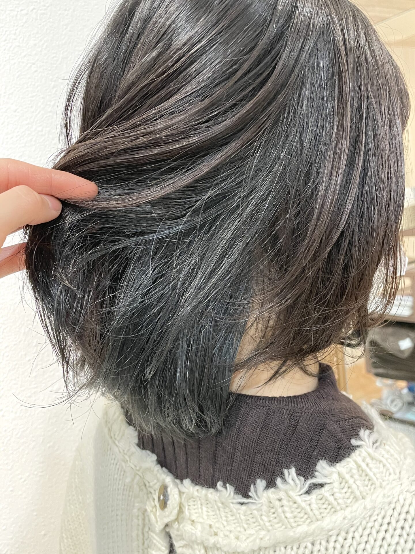 ターコイズインナーカラー