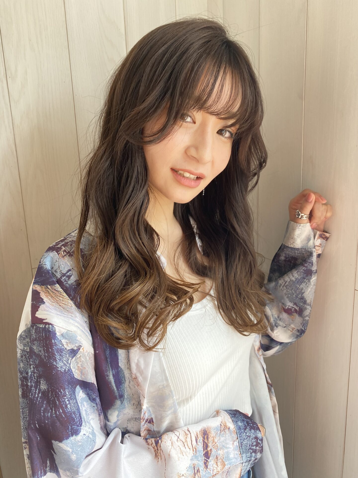 ロング巻き巻きスタイル