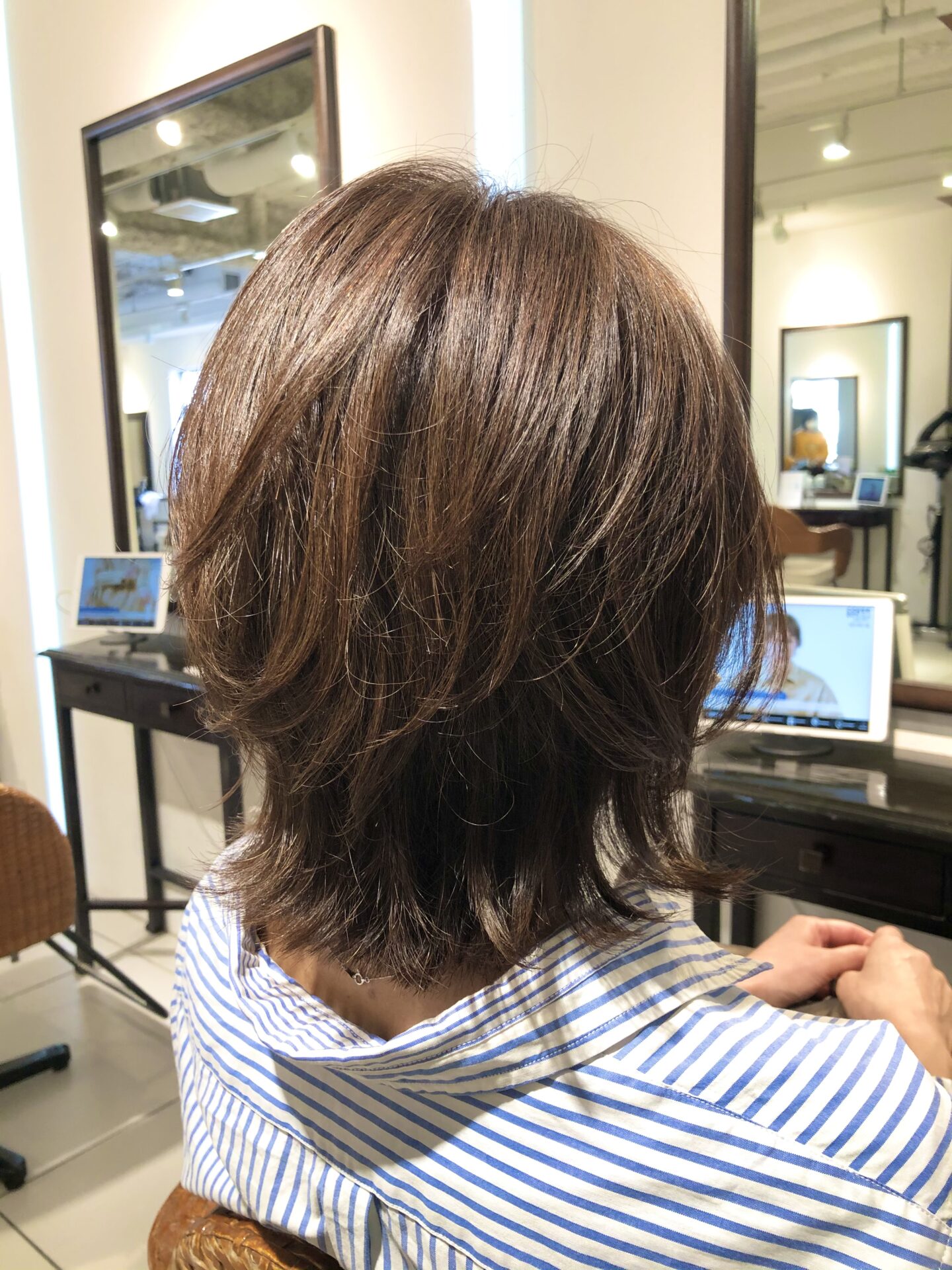 40代50代のお客様におすすめ大人レイヤースタイル♪
