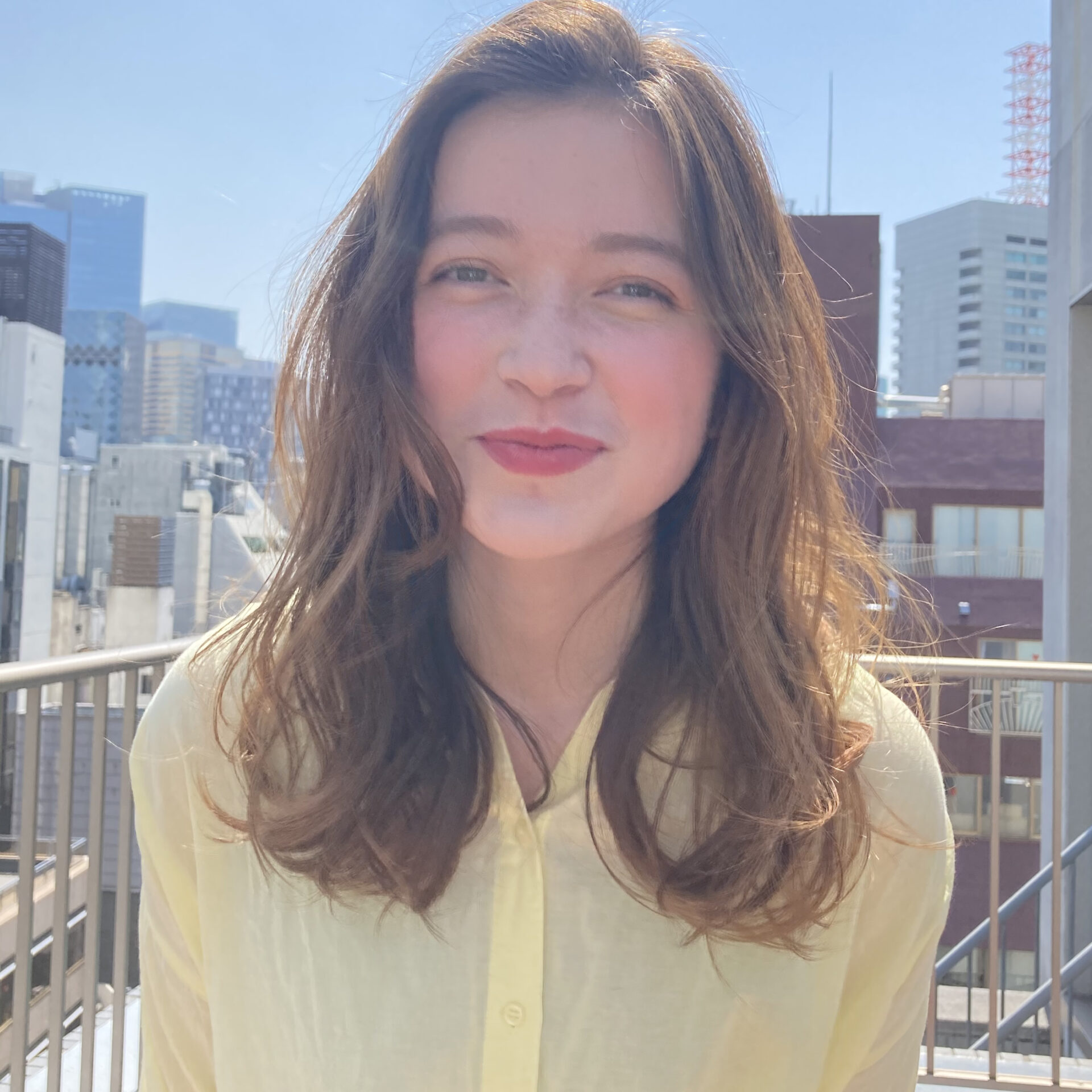 夏に向かってふんわりパーマ♪