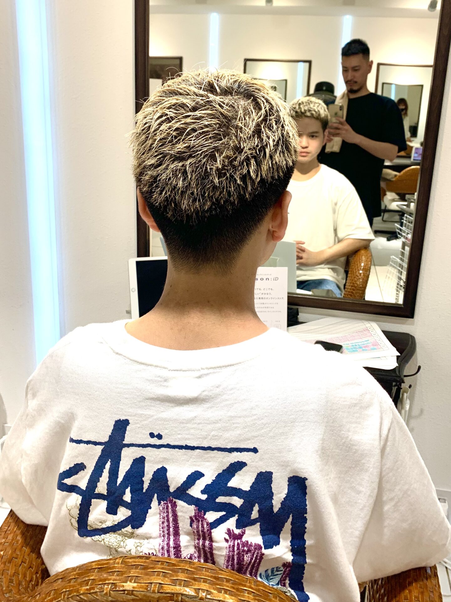 オシャレ坊主♪