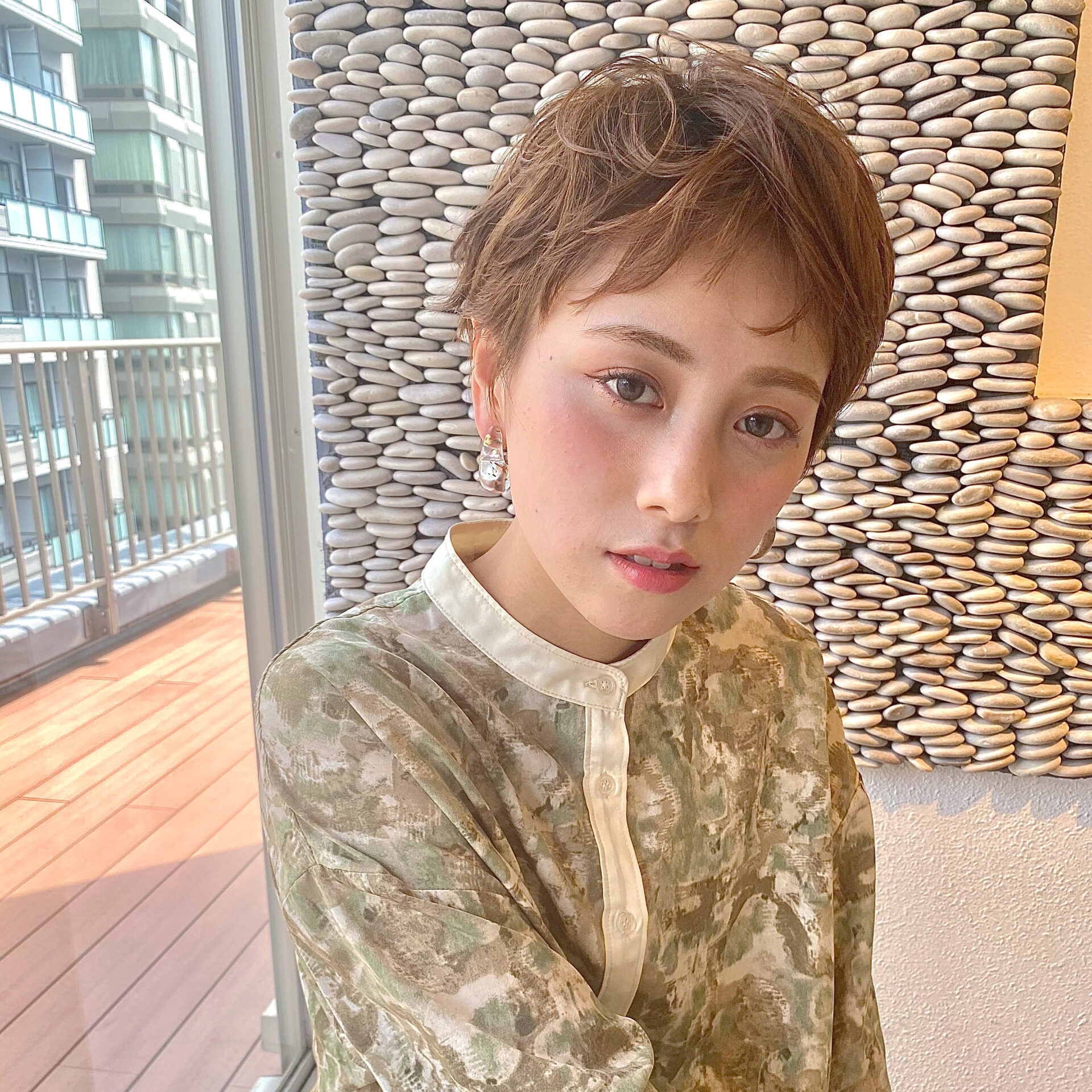 フェミニンハンサムショート！コスメパーマで朝楽スタイリング★