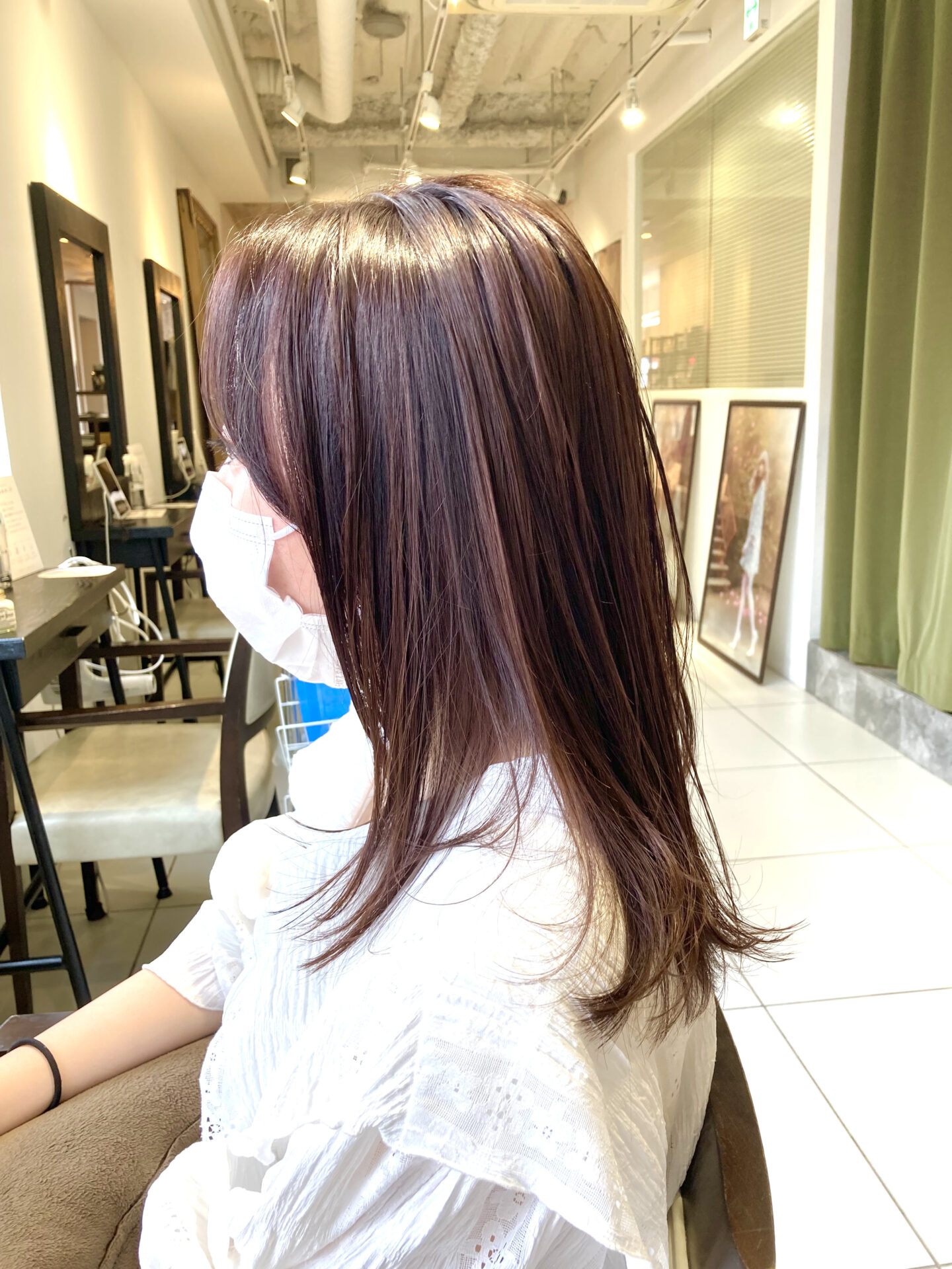 夏にオススメ！アッシュバイオレット！