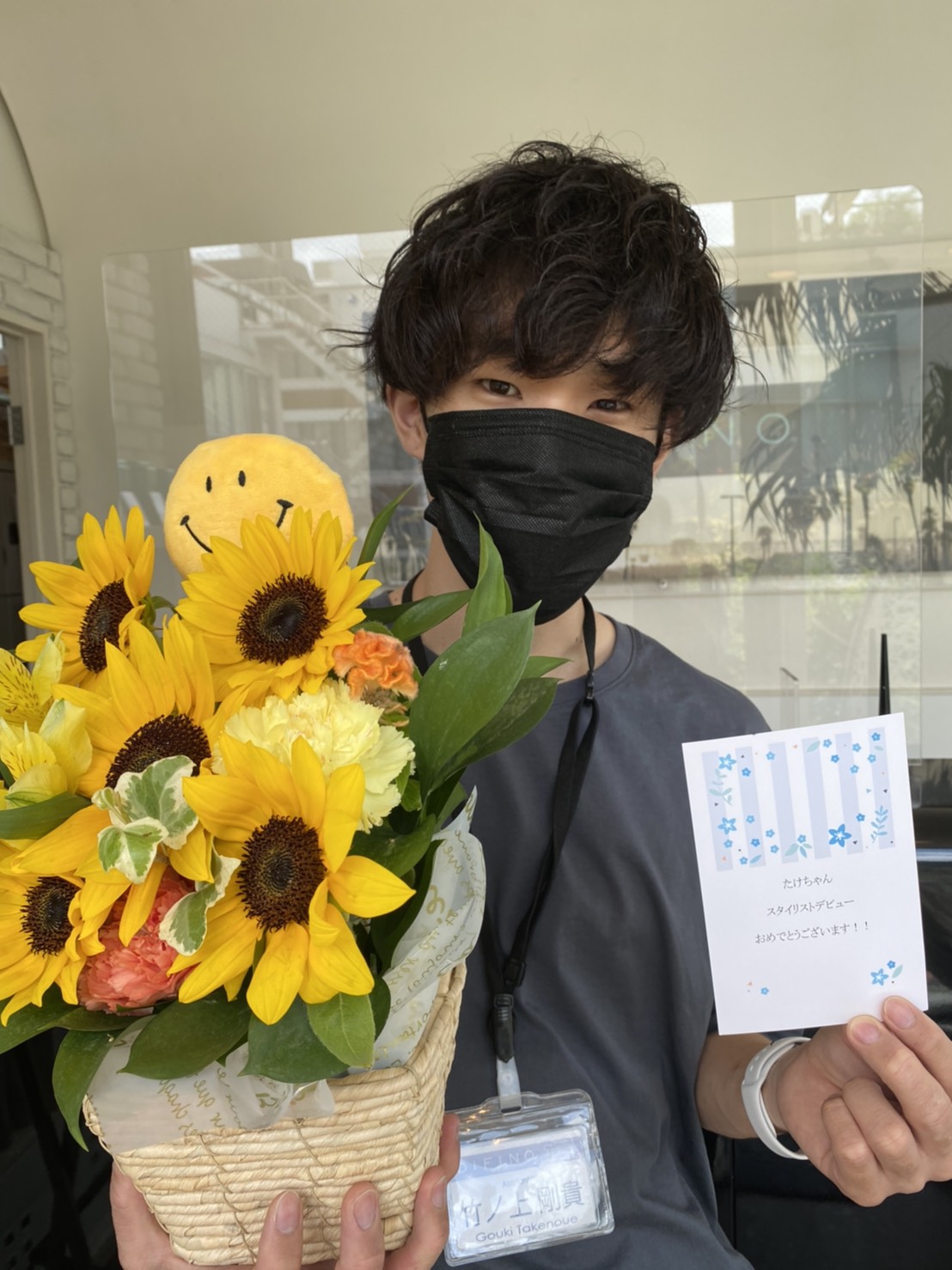 竹ちゃん スタイリストデビューしました！！！