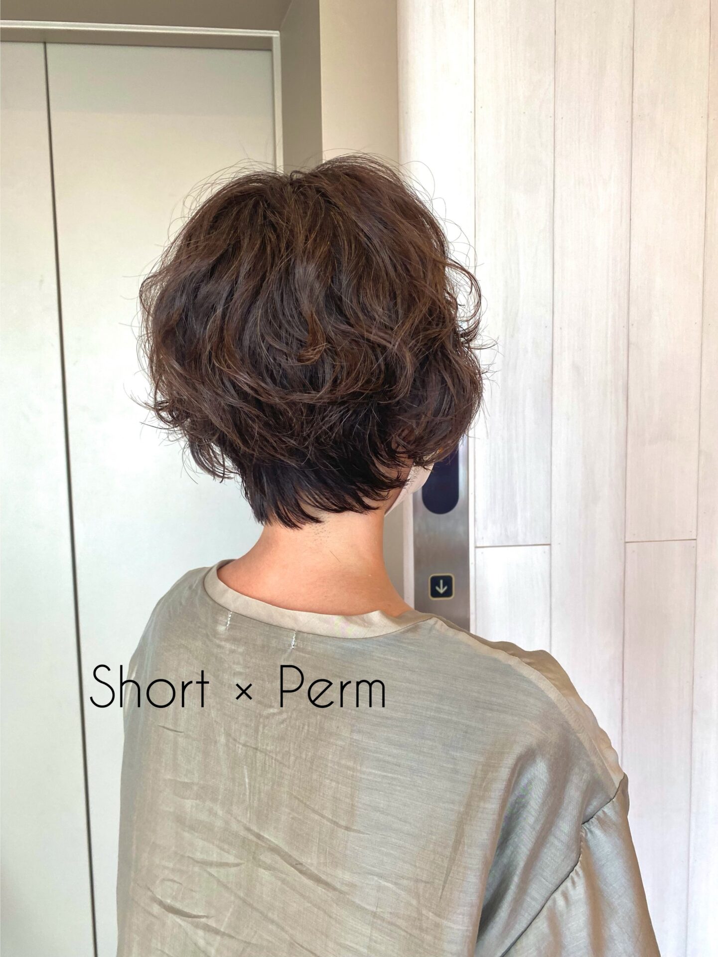 【ショートヘア】でも、柔らか【低温デジタルパーマ】★