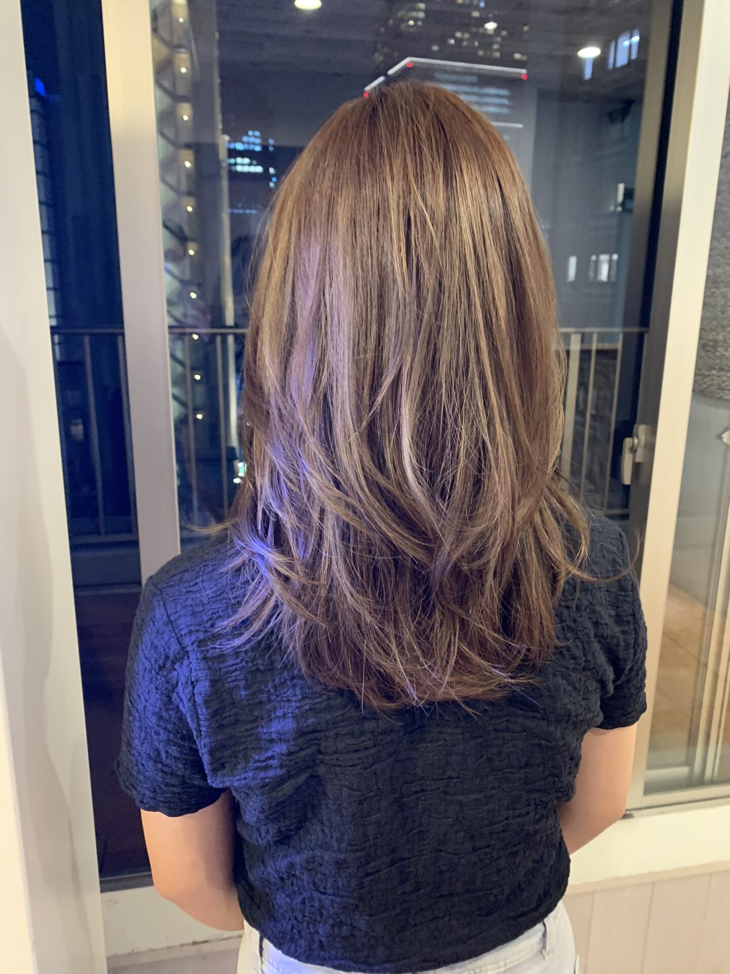 すきバサミを使わないカット♪