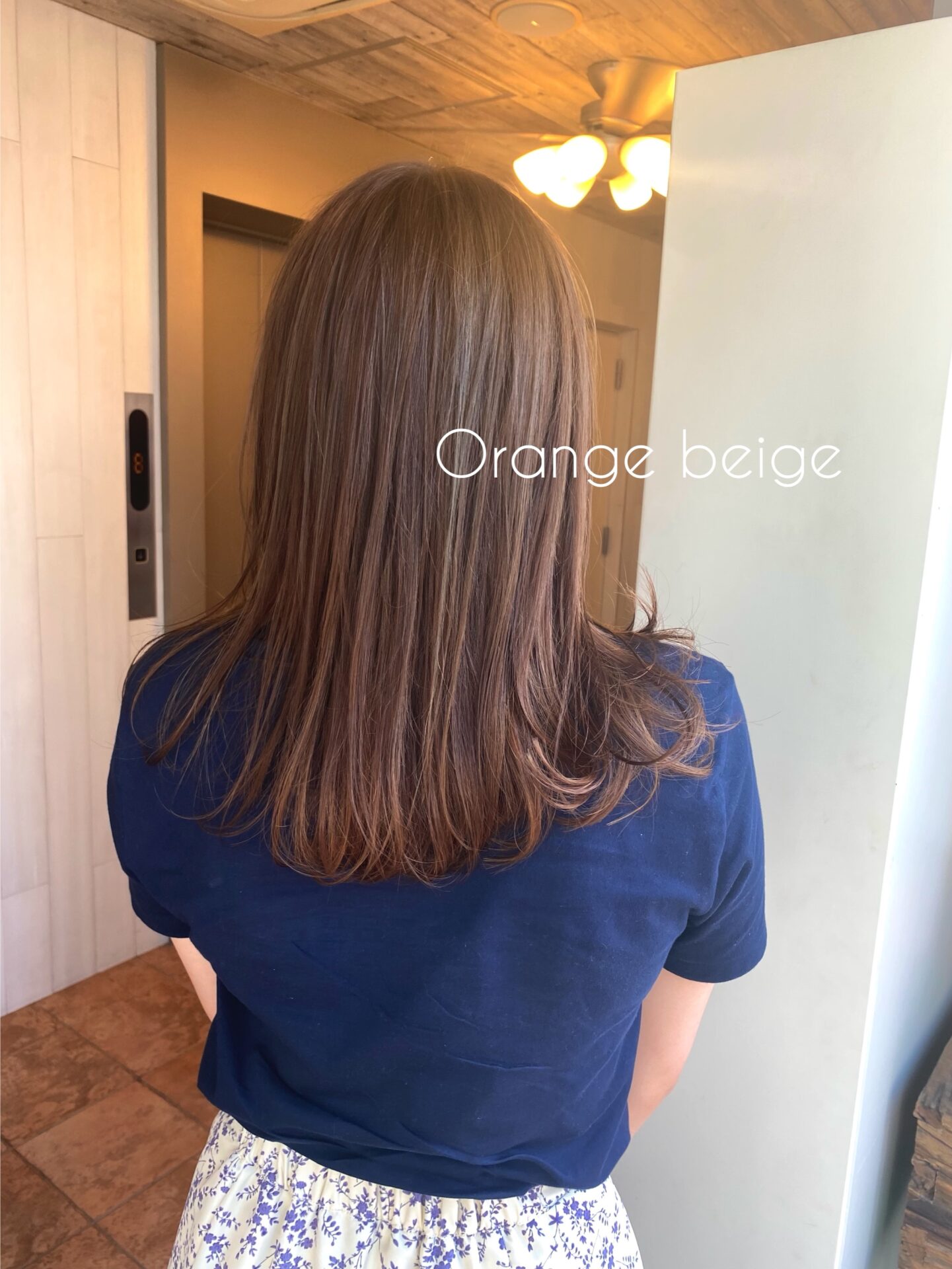 透明感・柔らかさUP！【オレンジベージュカラー】★