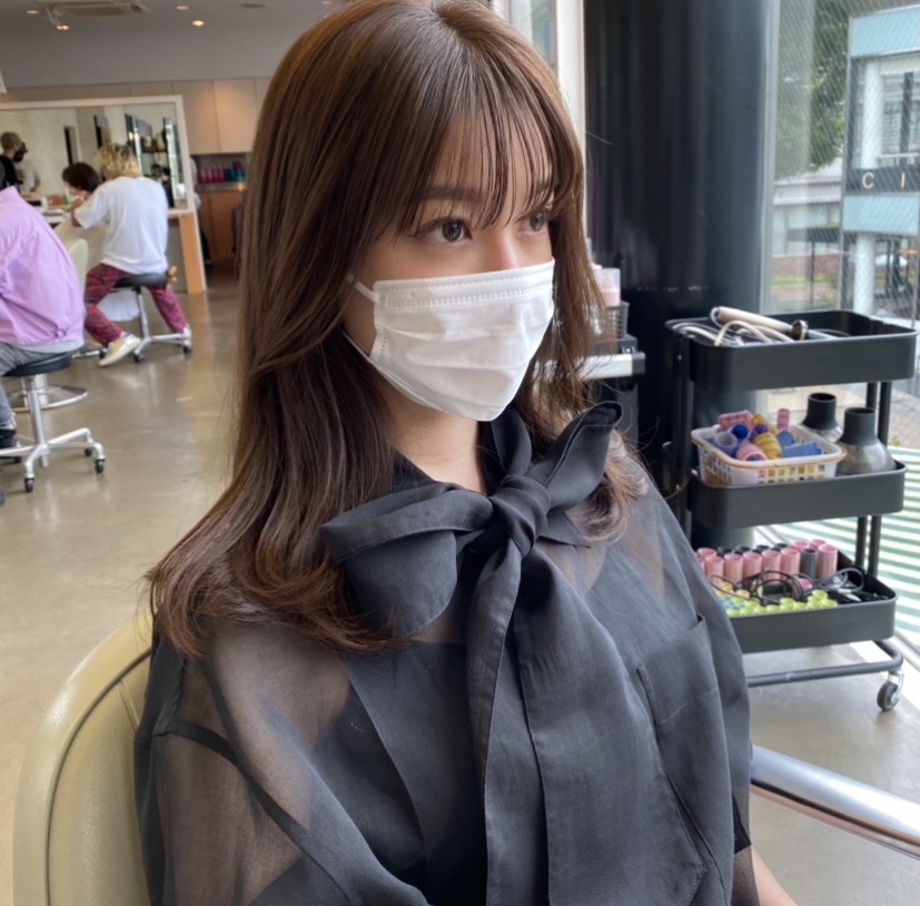 韓国風前髪オーダーふえてます