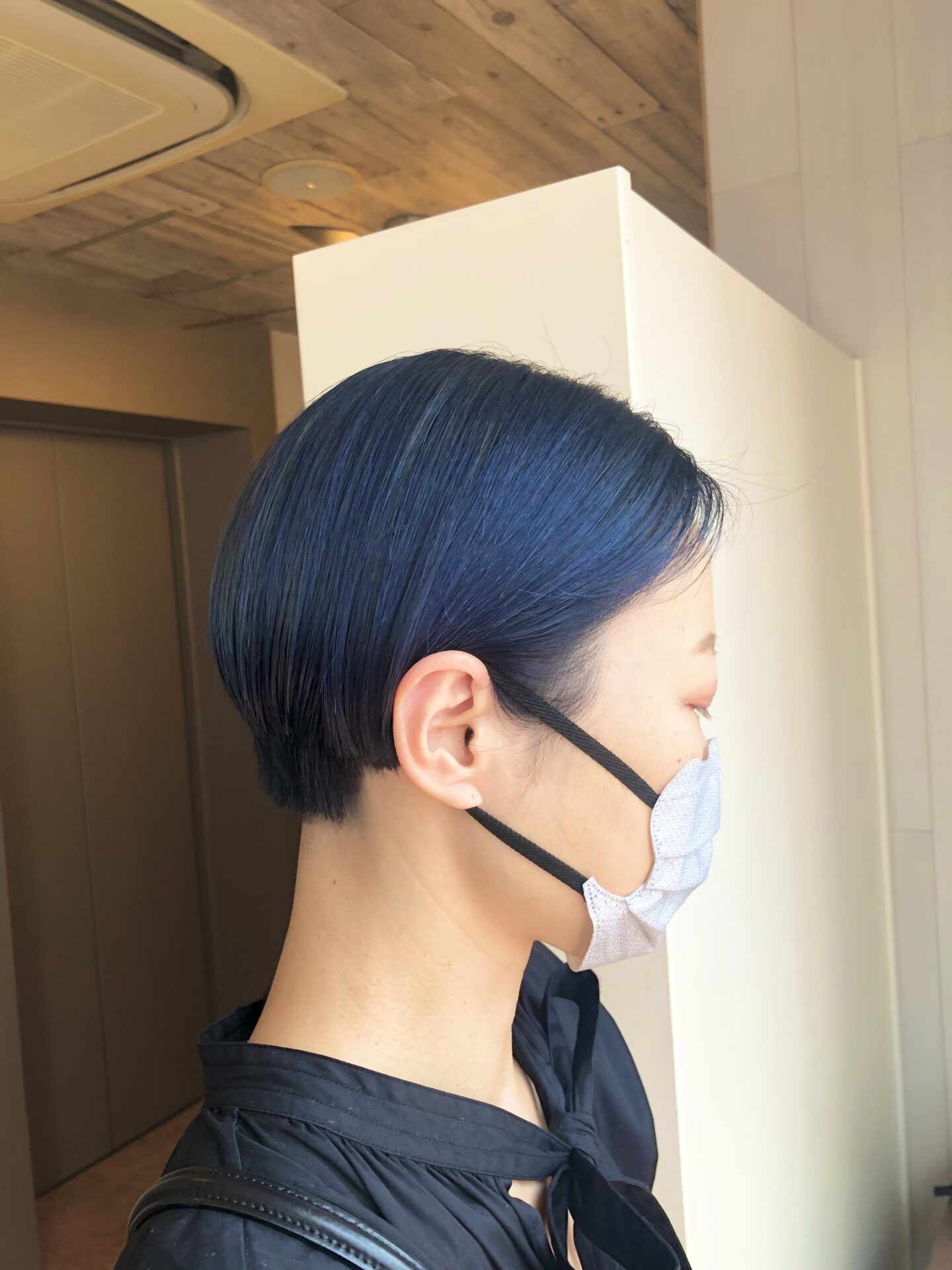 ブリーチオンカラー！ブルー♪♪♪