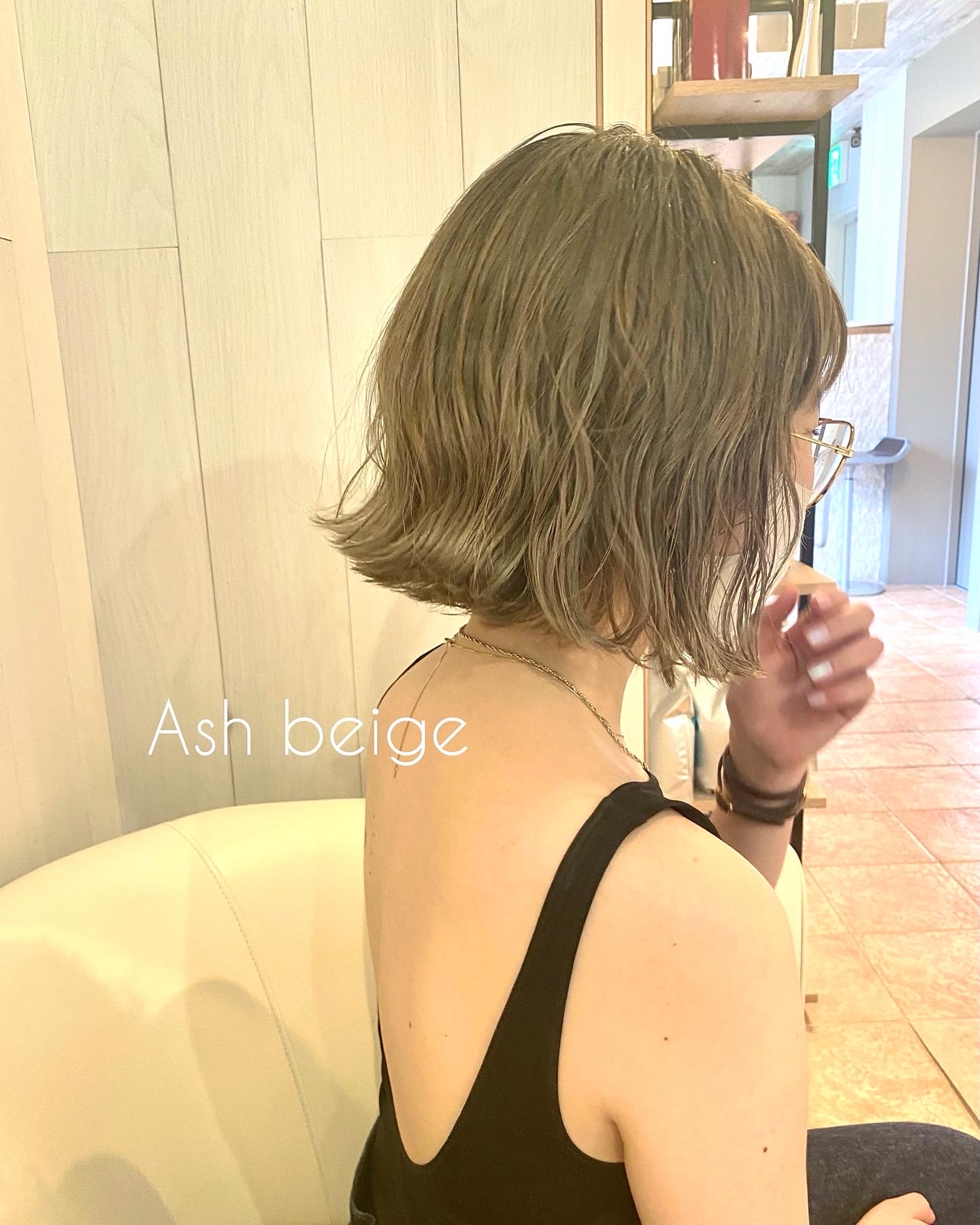 ケアブリーチカラーで【透明感ブロンドカラー】★