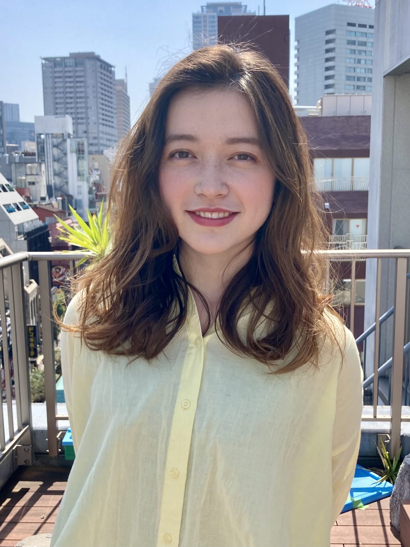 サマーウェーブヘアー