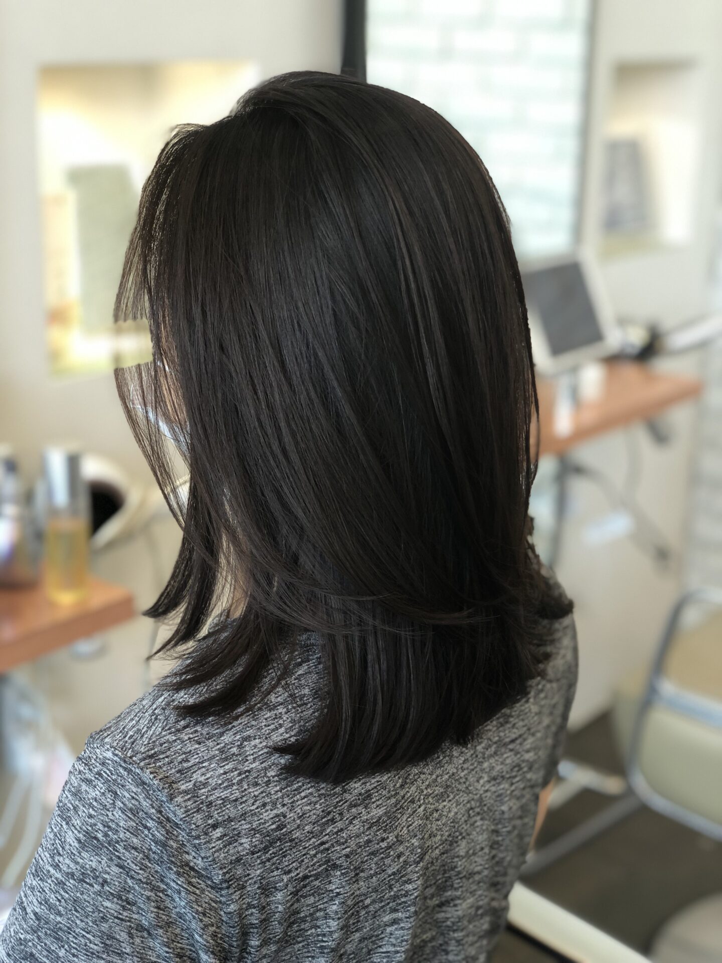 縛れる長さのナチュラルスタイル