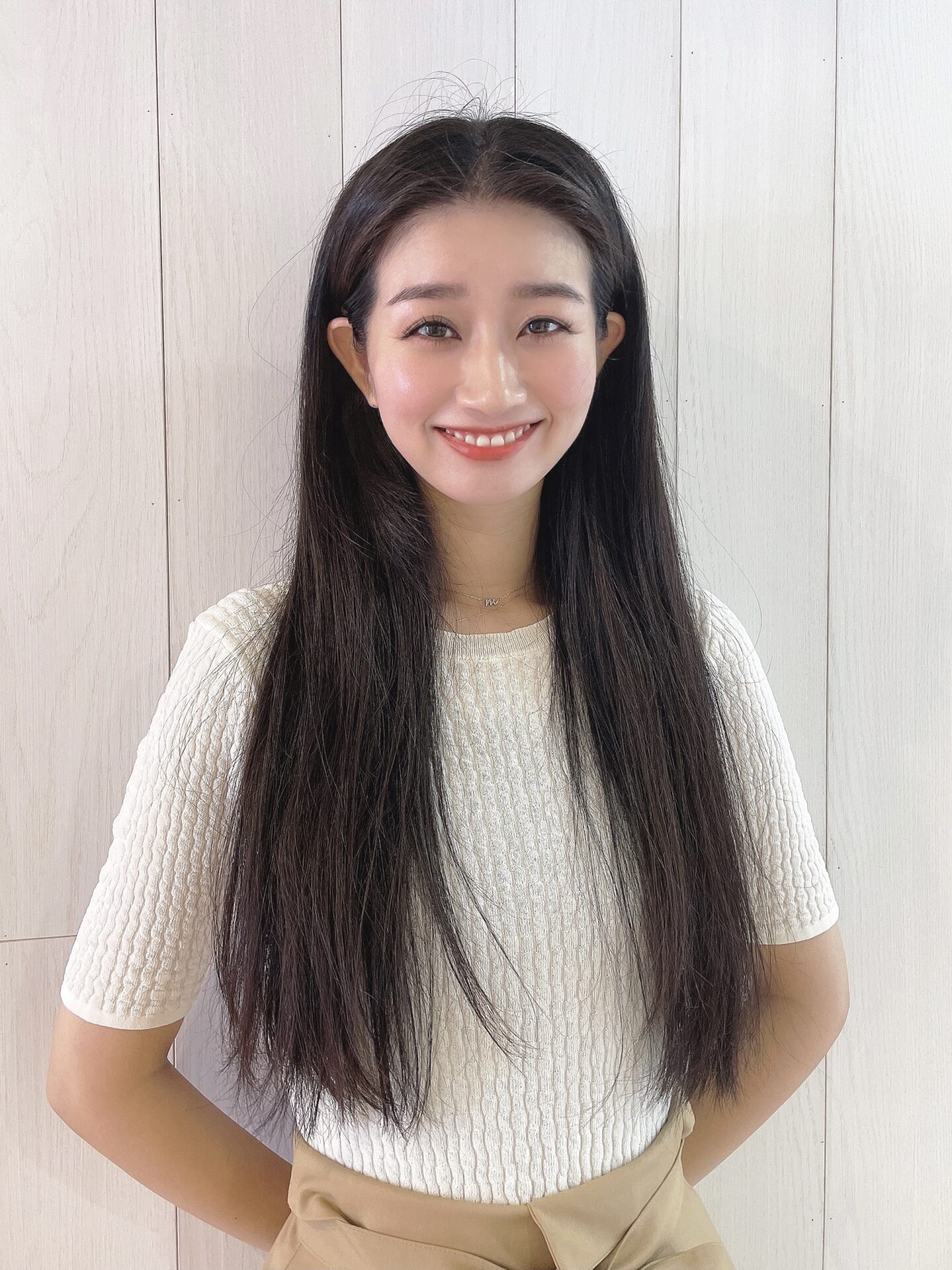 このBeforeの状態から一体どうなるっ！？！？髪質改善♪^ ^