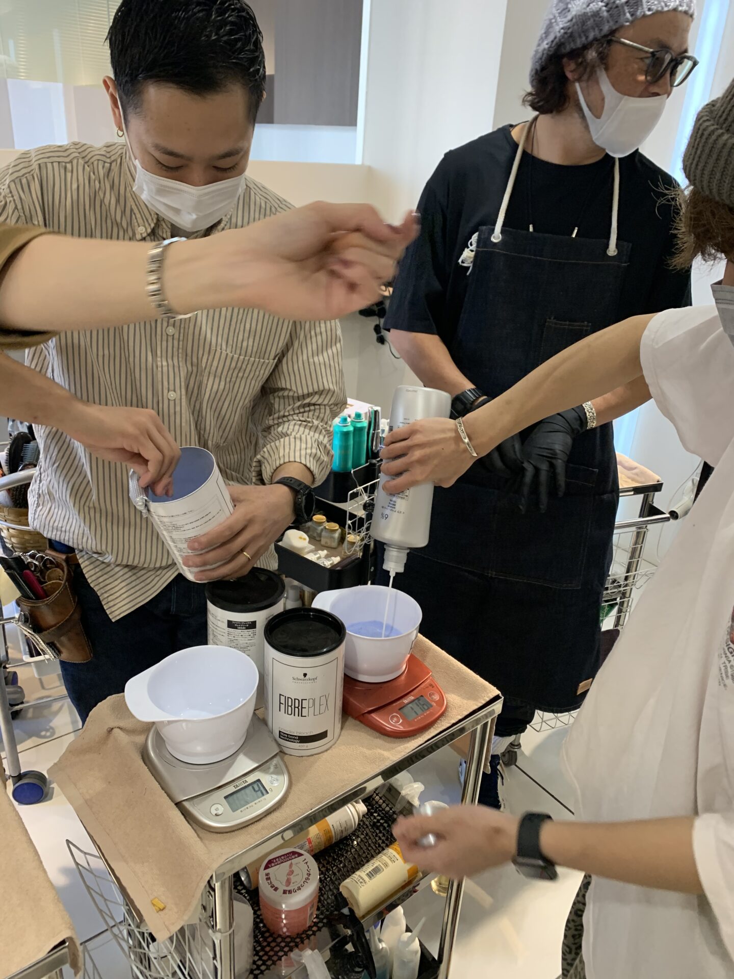 ブリーチ講習♪