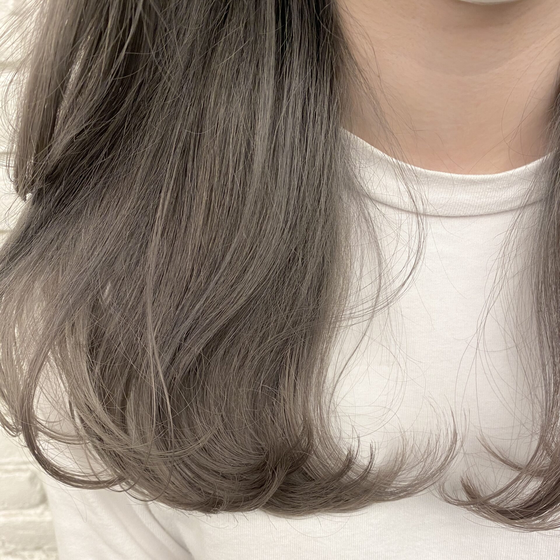 韓国風シアーグレージュがきてます！