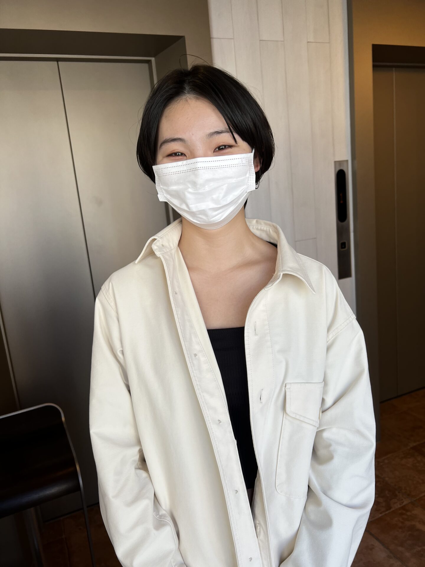 バッサリショートボブ！