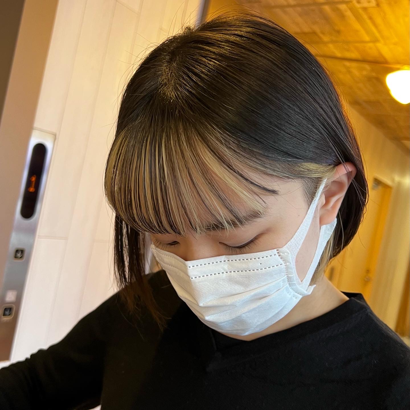 イヤリングカラーチャレンジ♪