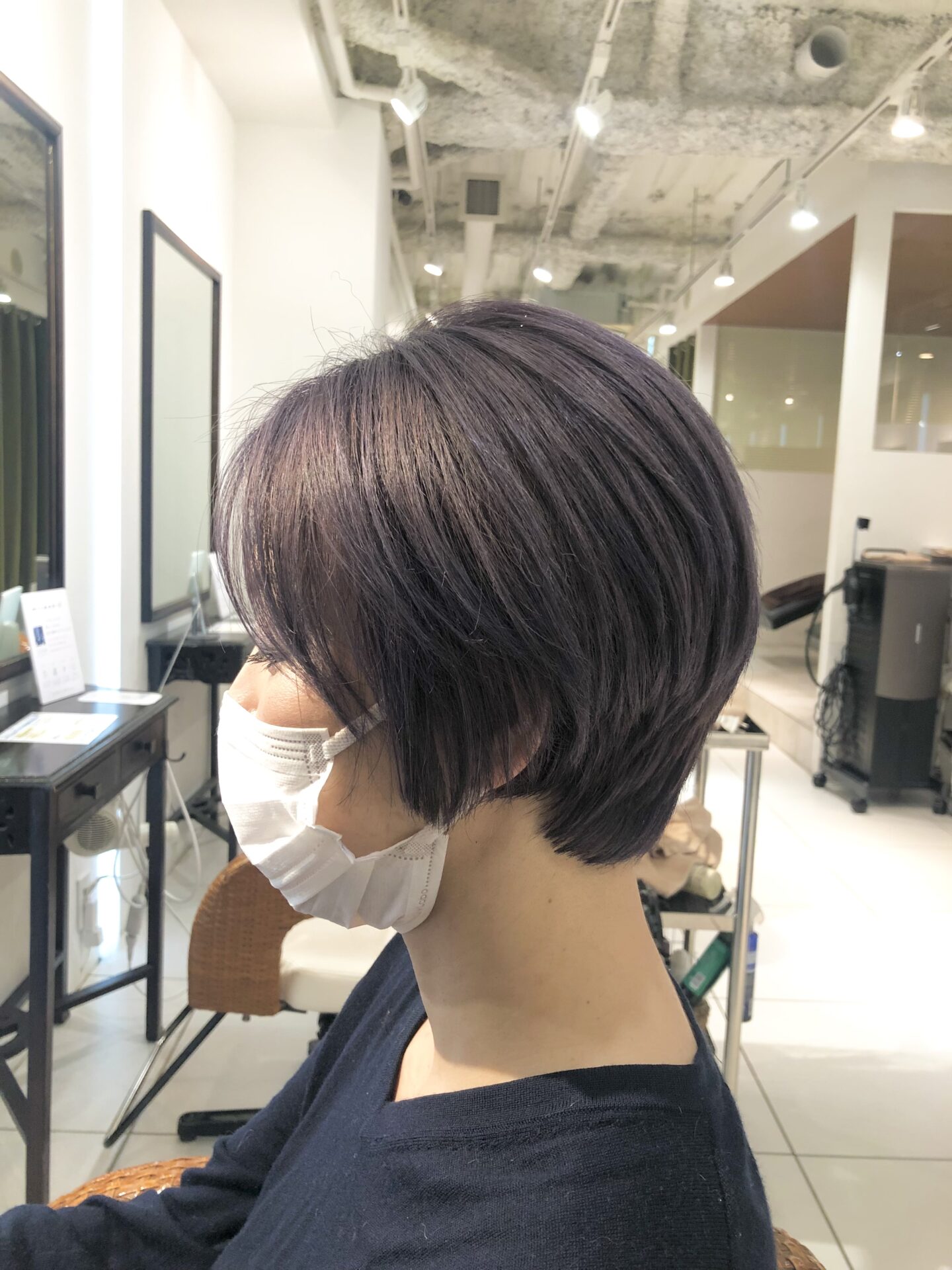 バイオレットシルバー♪ブリーチオンカラー！