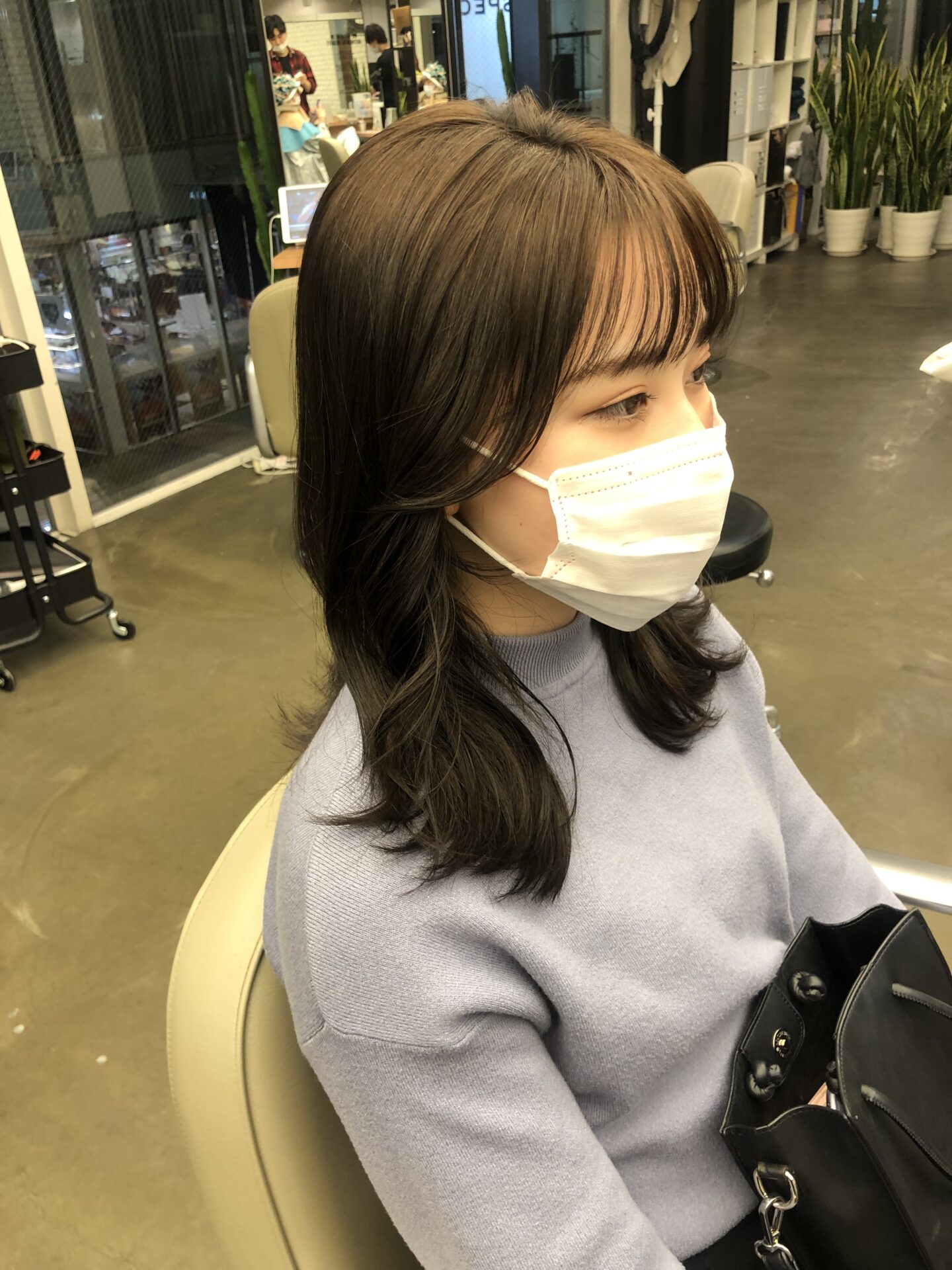 韓国ブームがとまらない！大人気くびれヘア！