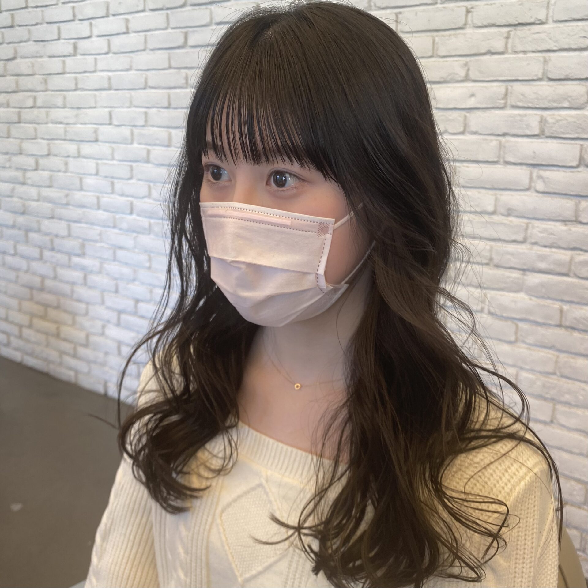 イメチェン前髪