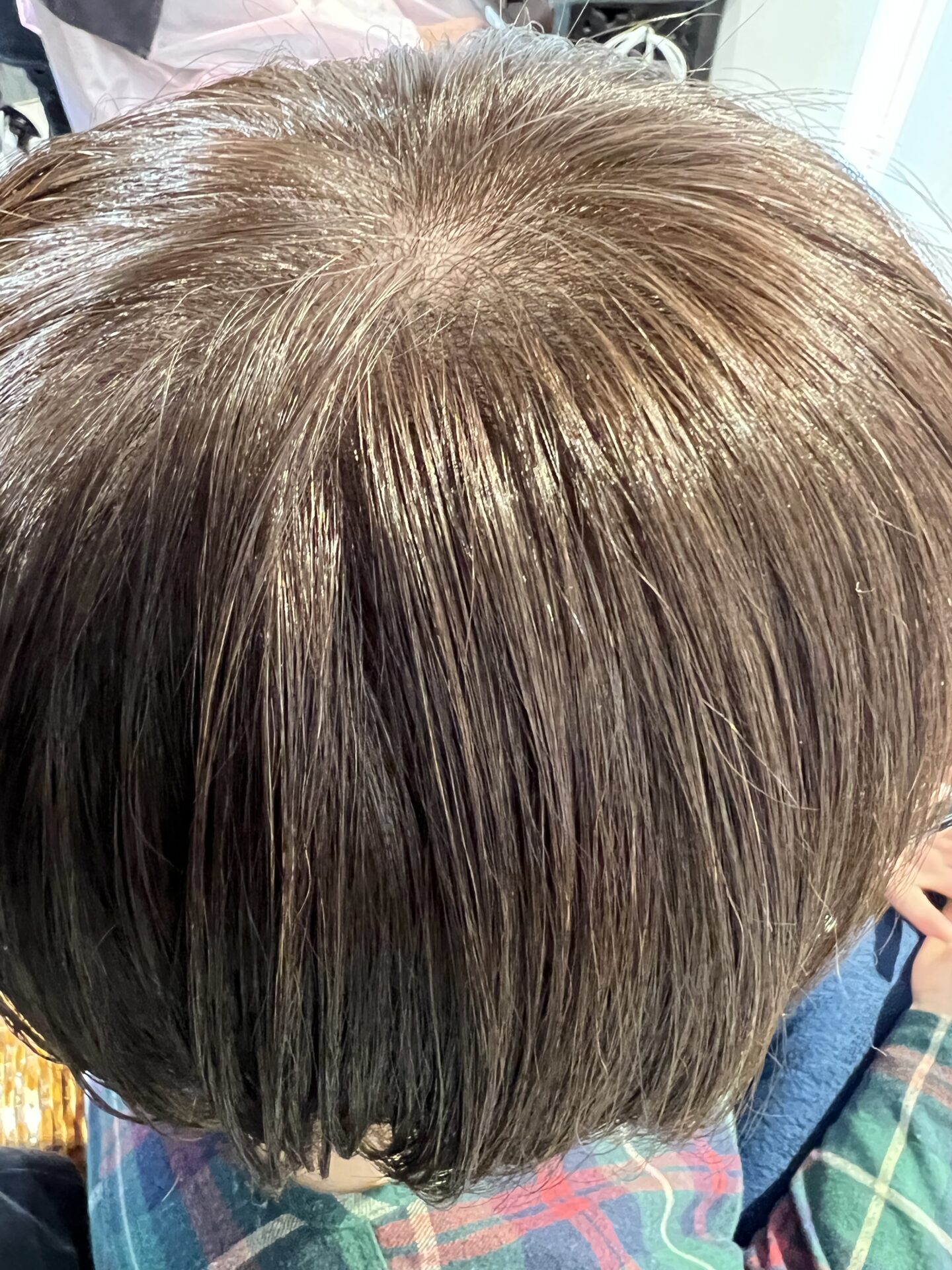 明るい白髪染め！