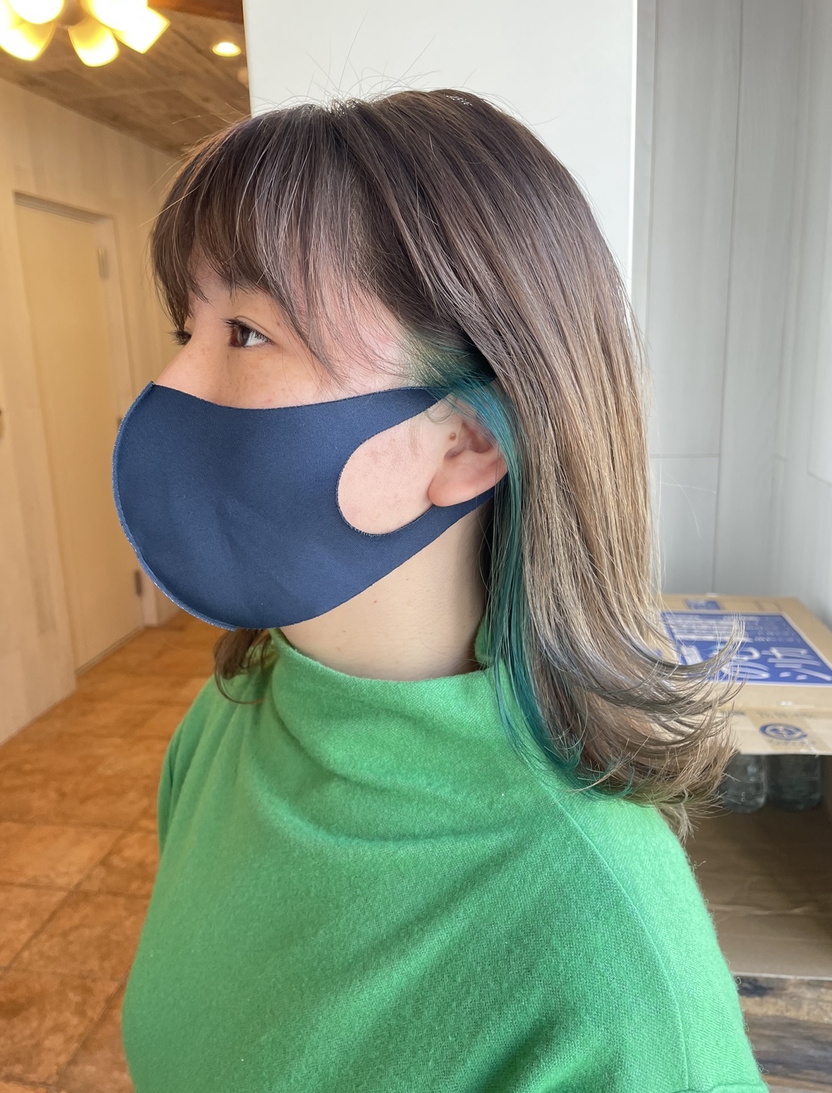 アクセントをつけるのにオススメ！インナーカラー