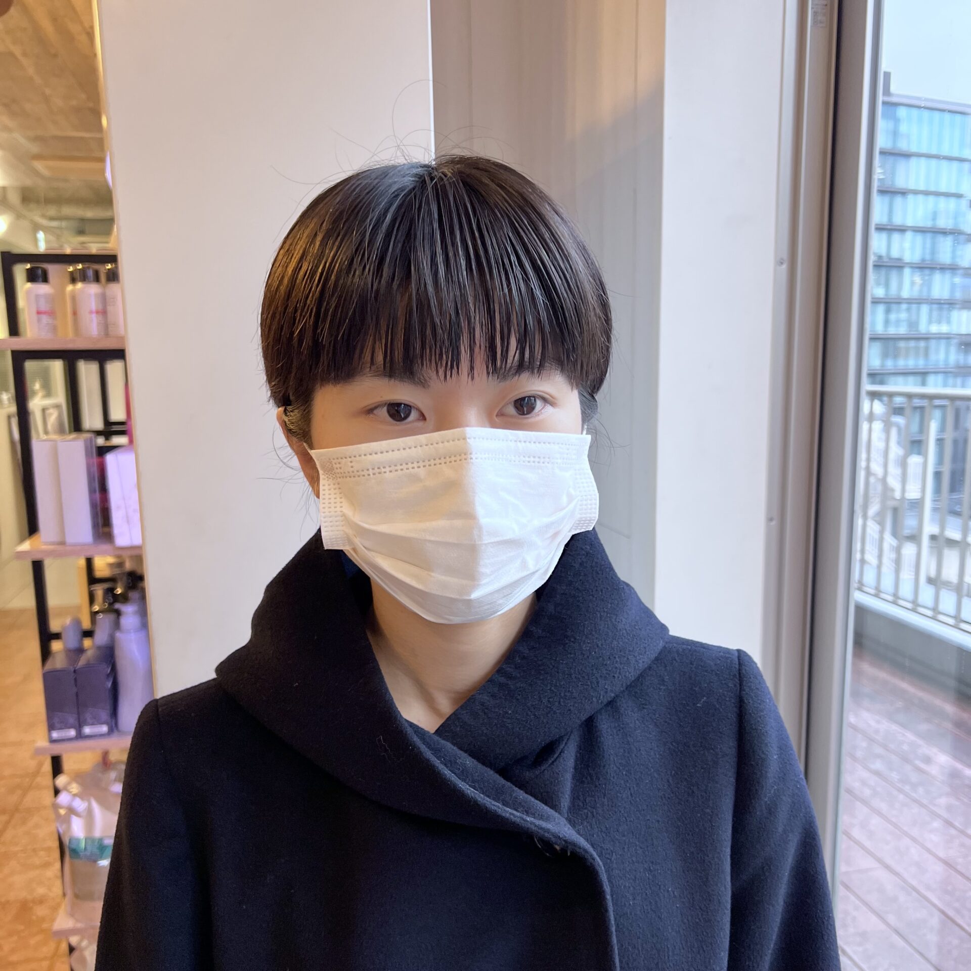 マッシュショートヘア