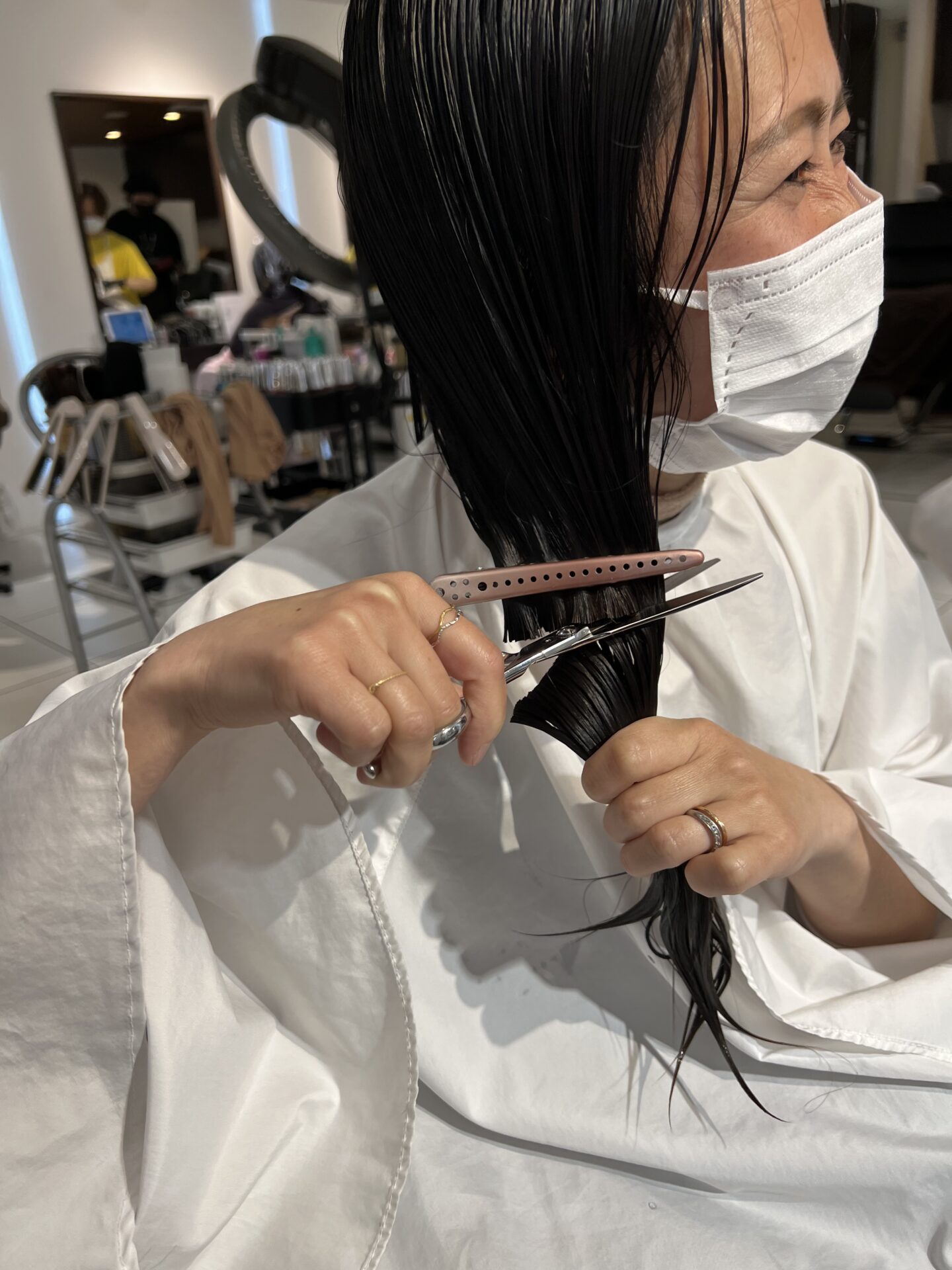 丸みのあるボブ♪