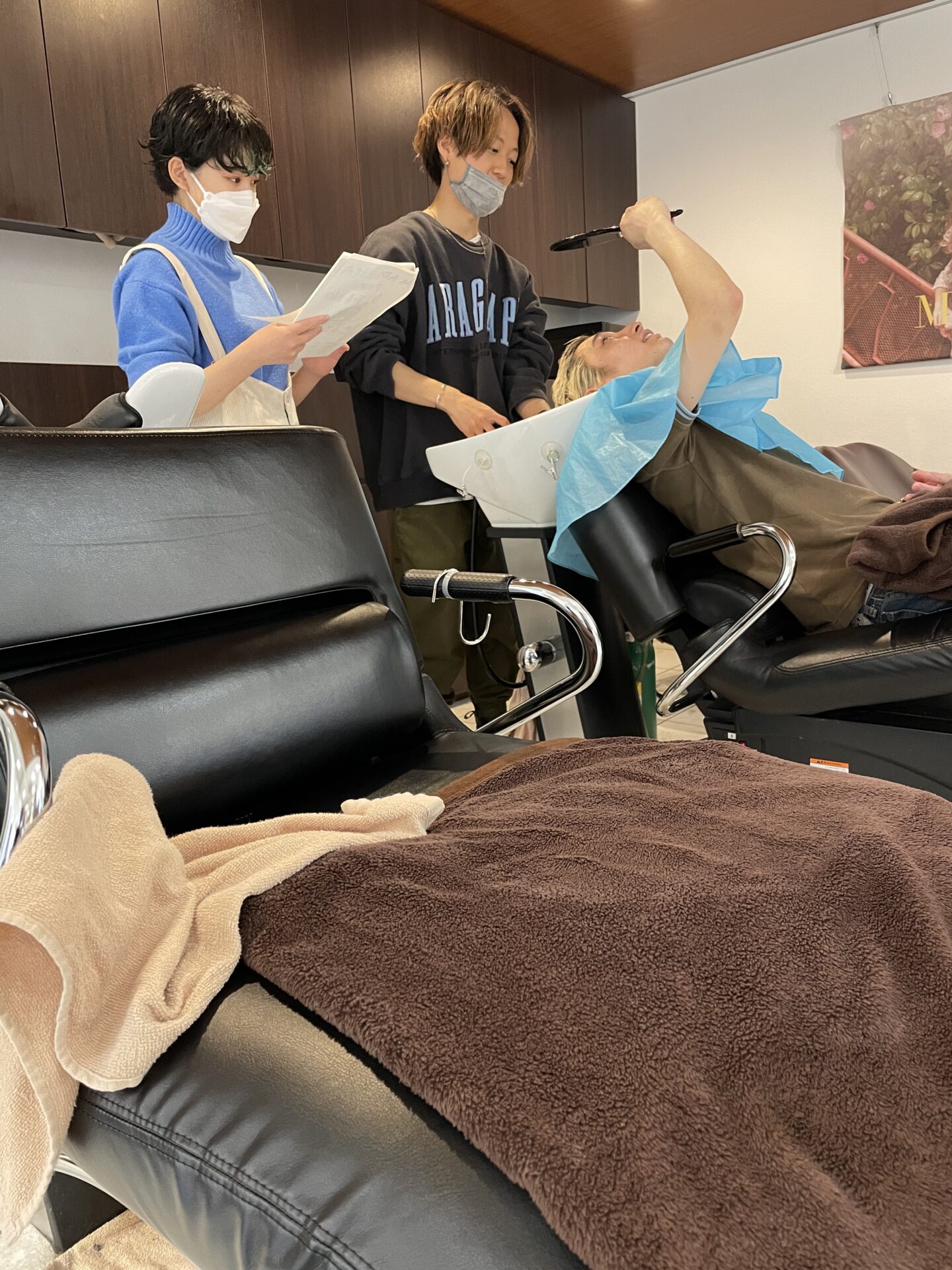 シャンプー練習！！