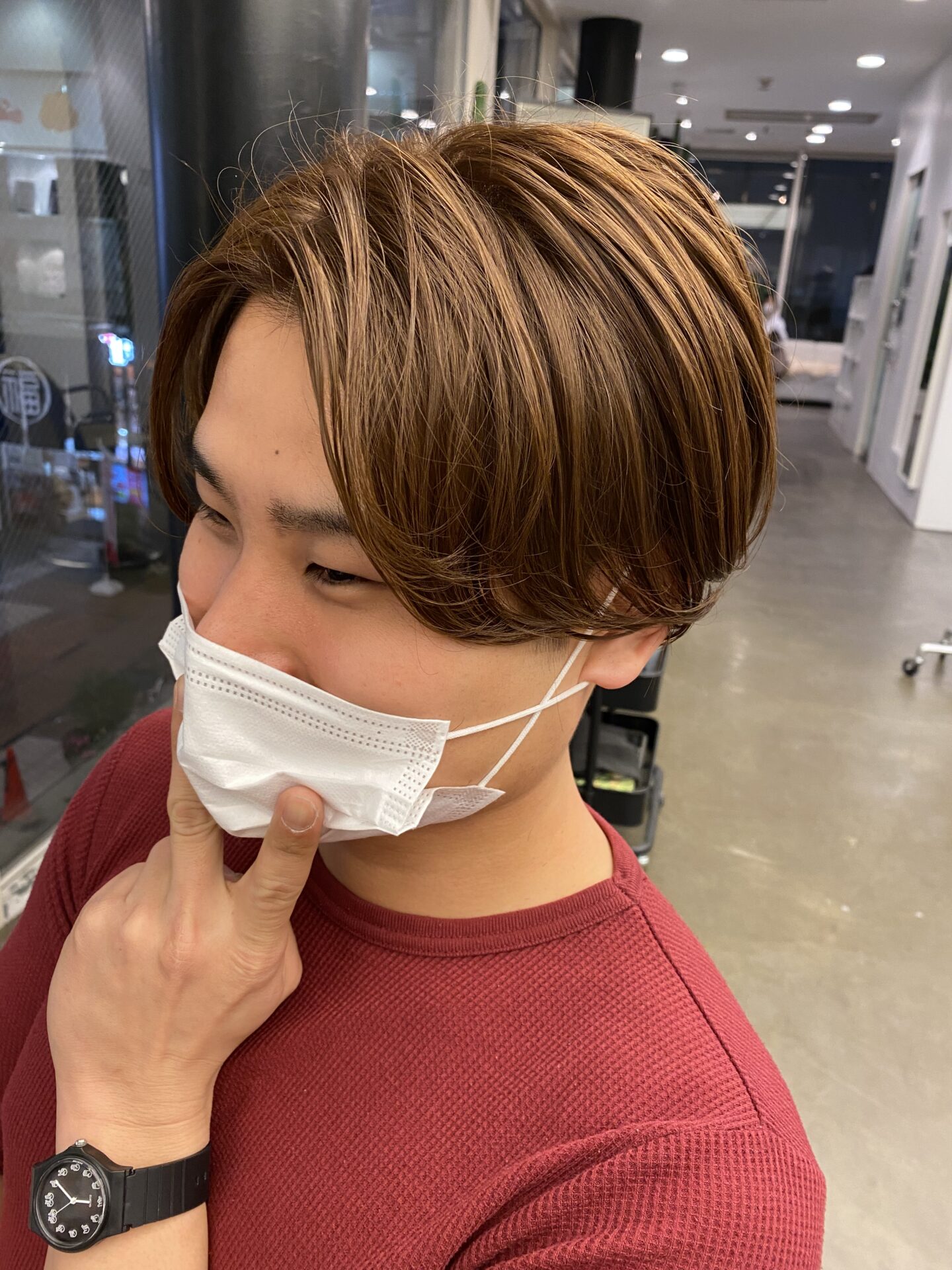 メンズの明るめカラー👱‍♂️