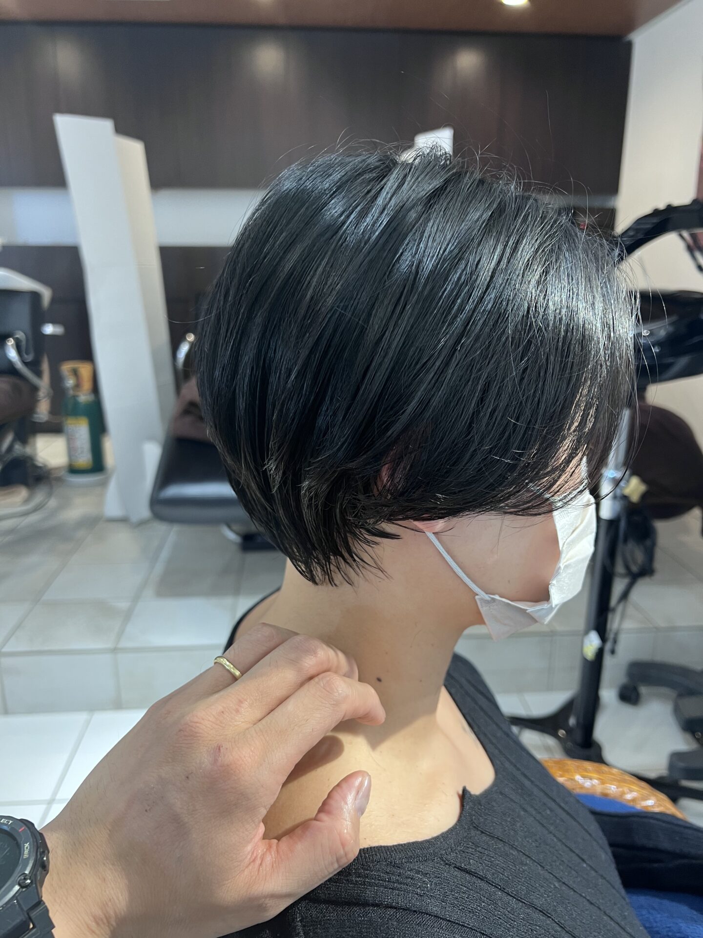 スタイリング楽々！ハンサムショート！