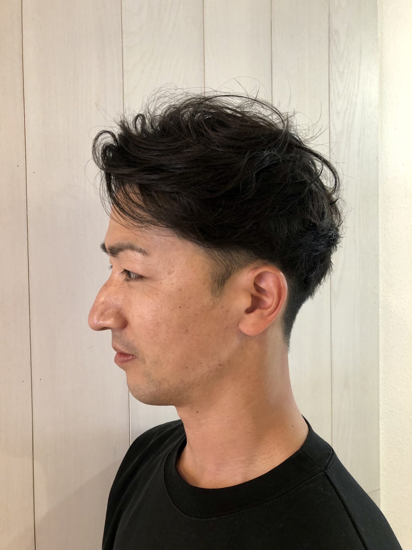 大人メンズ色気ニュアンスパーマスタイル！！