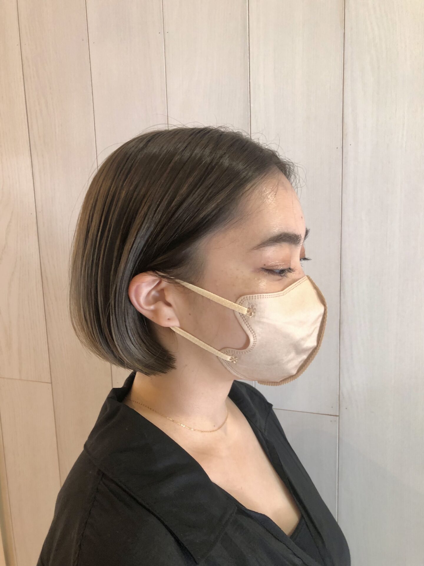 グレージュ×ボブ♪