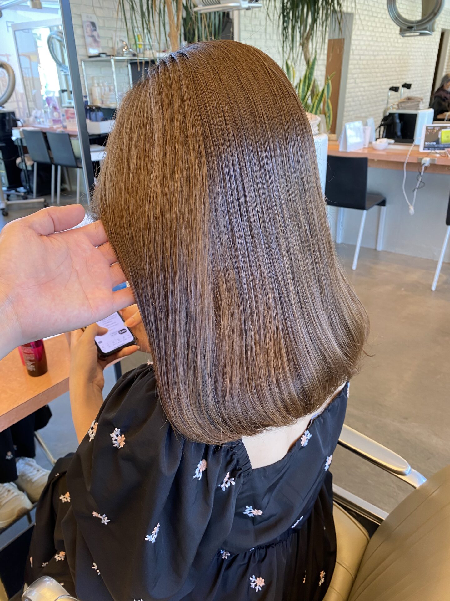 韓国艶髪カラー