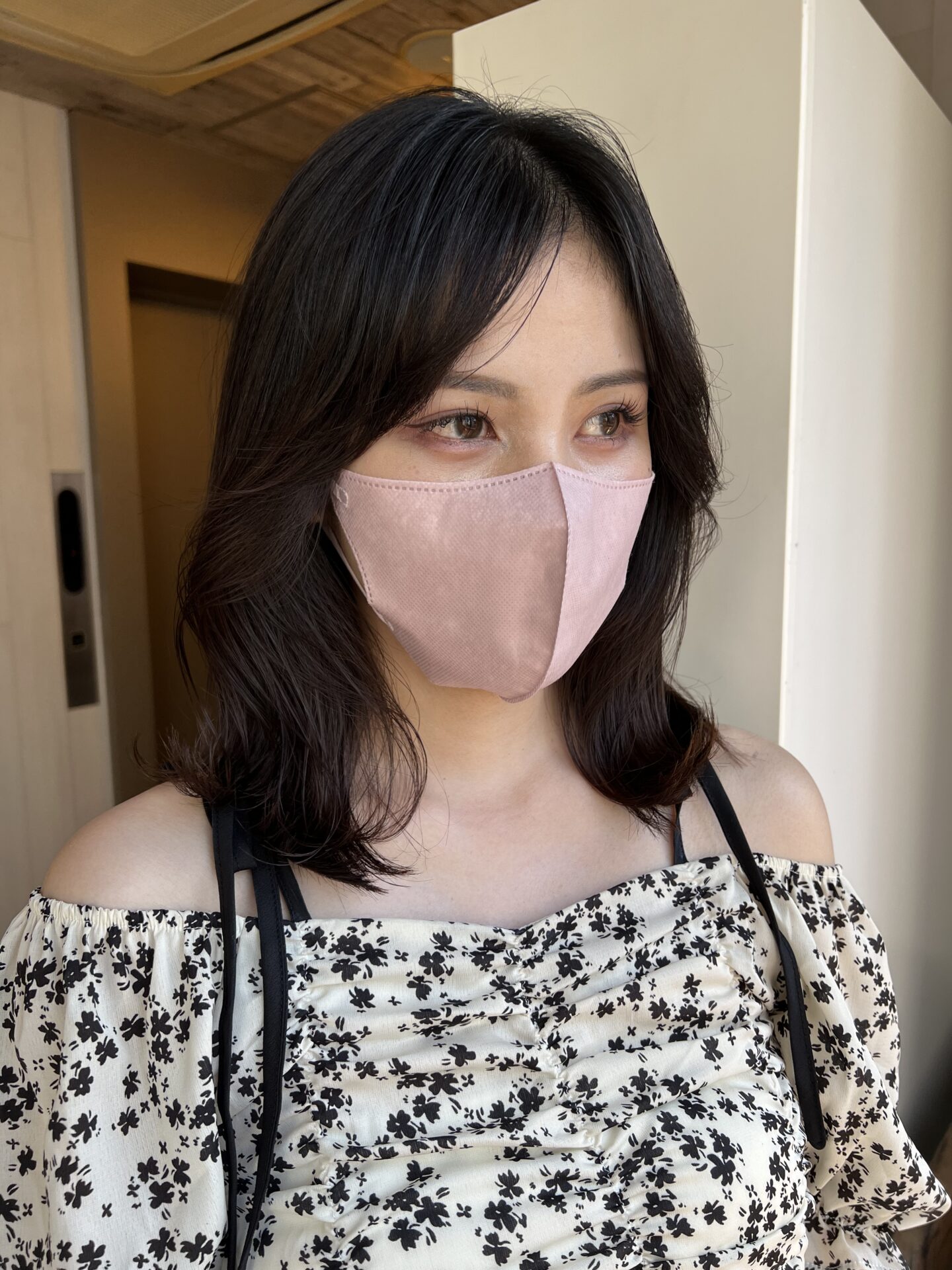 バッサリ、ミディアムヘア♪