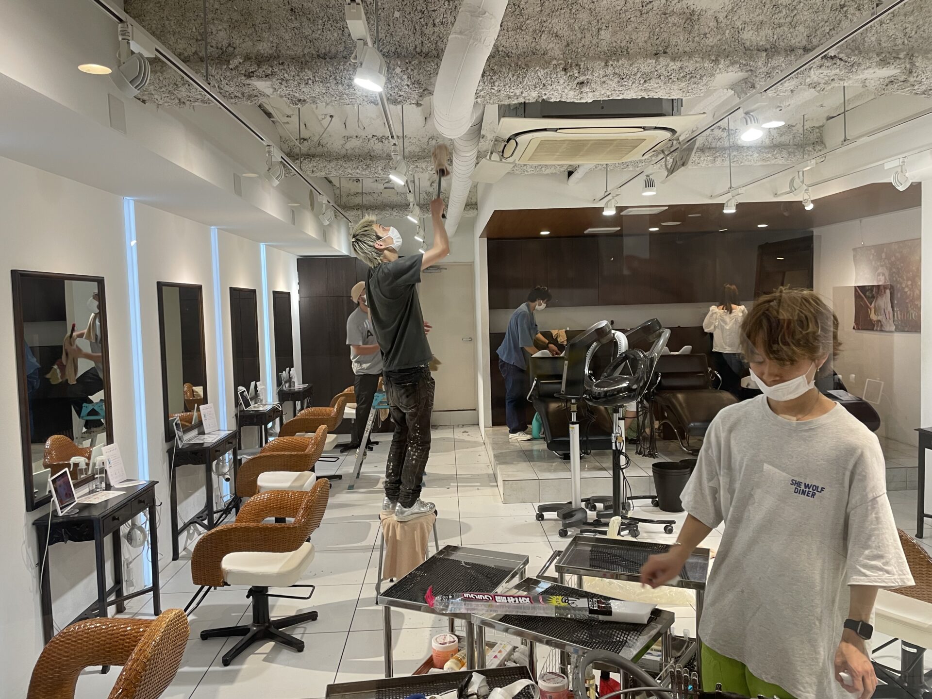 大掃除しました！