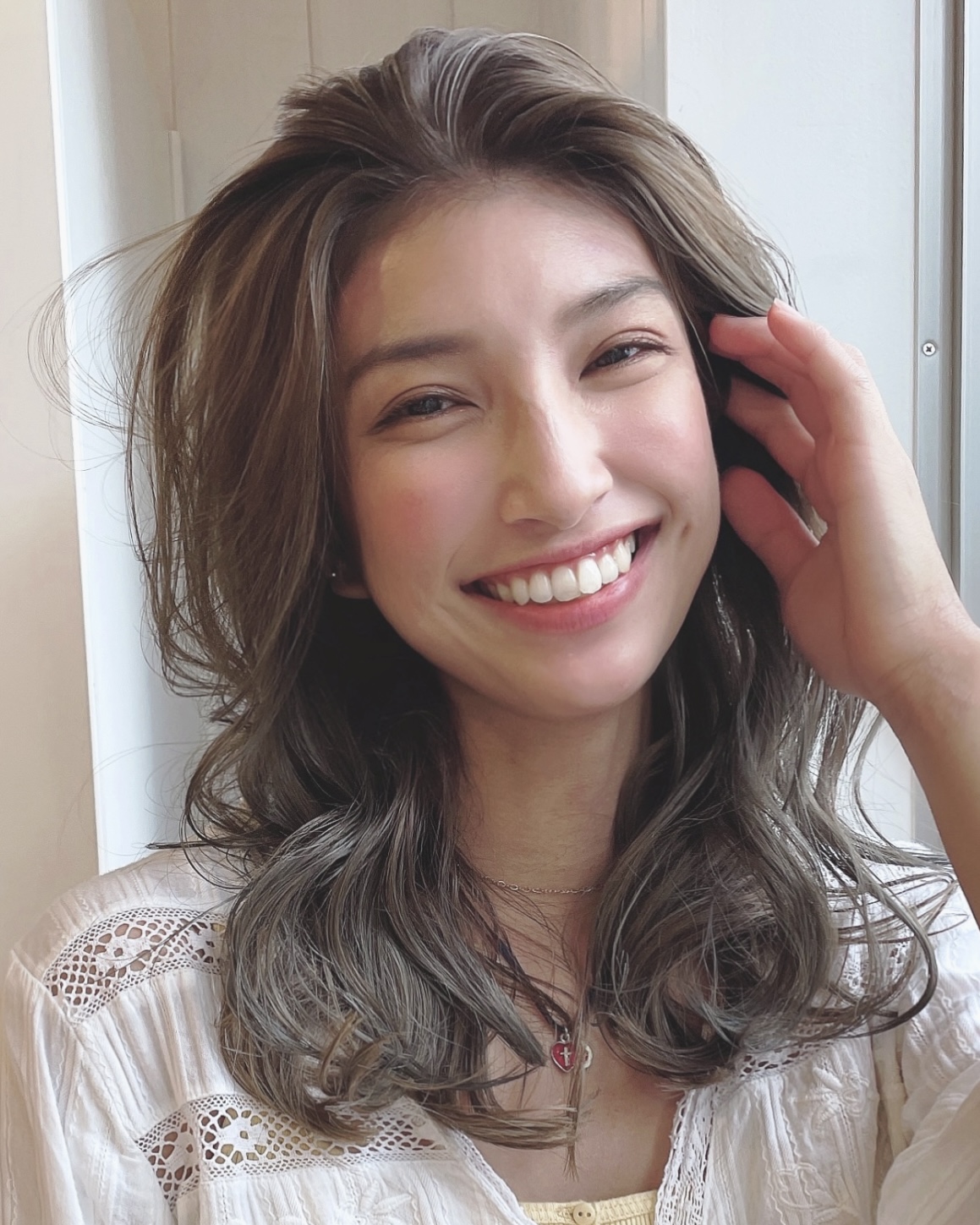 オススメミルクティーグレージュで夏のダメージ、さようなら♪^ ^