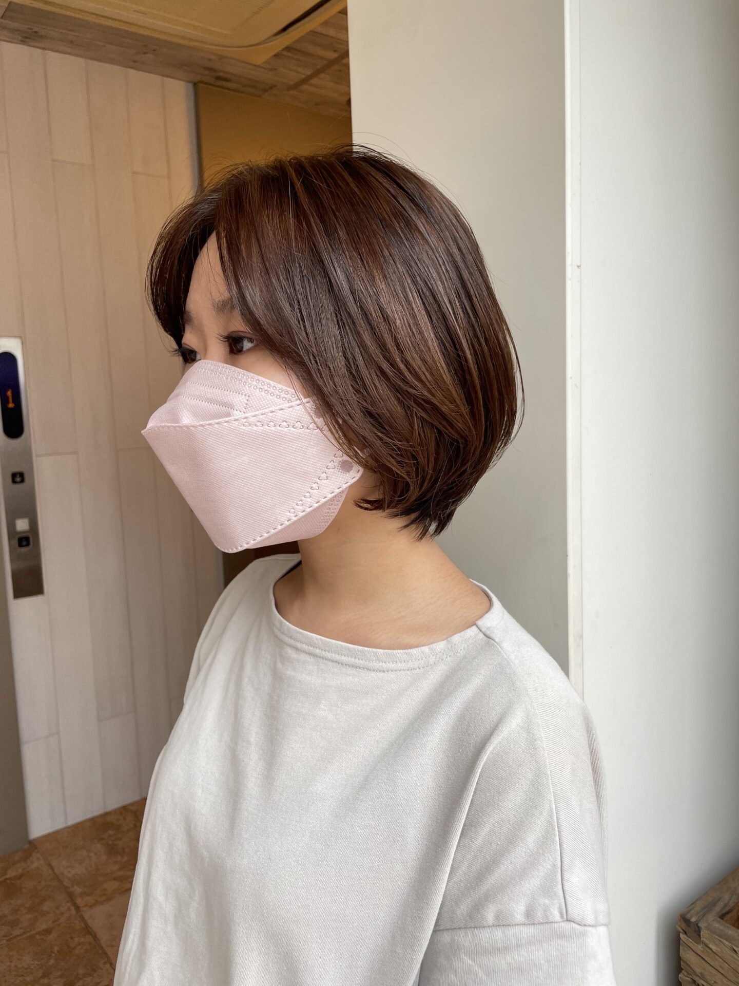 ボブを整えるだけでこんなに違うんです！