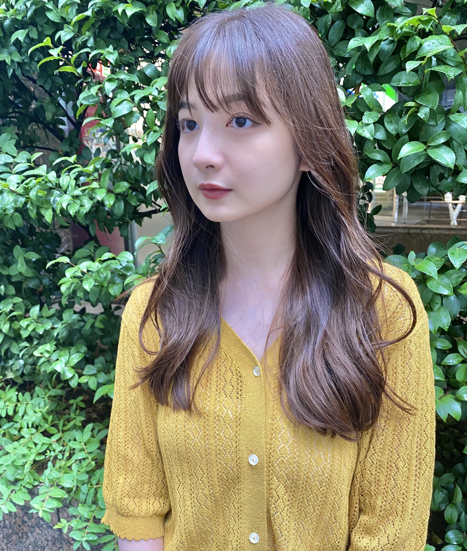 韓国風ゆるふわヘア