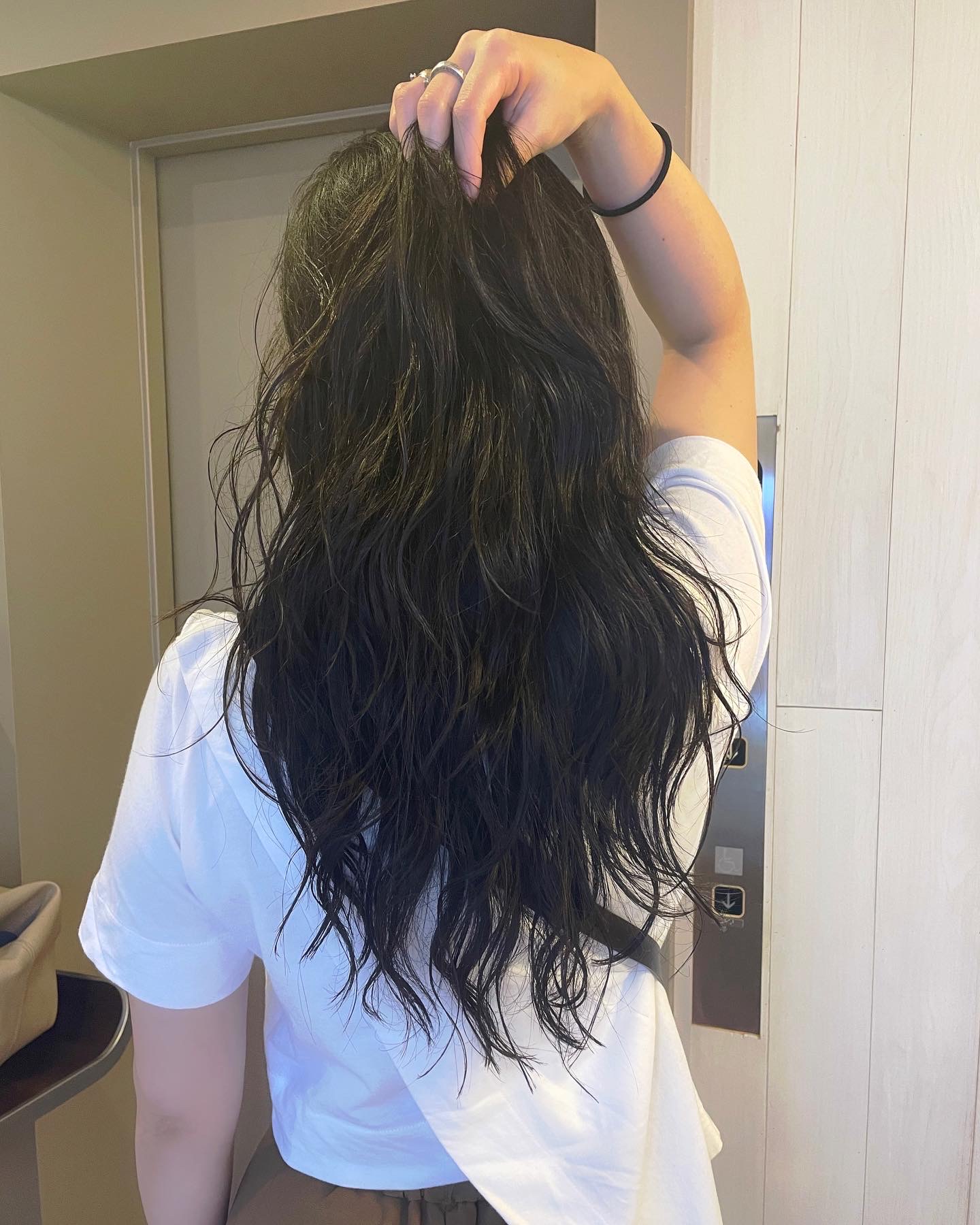 半年前にかけたデジタルパーマ☆まだまだいけます♪^ ^