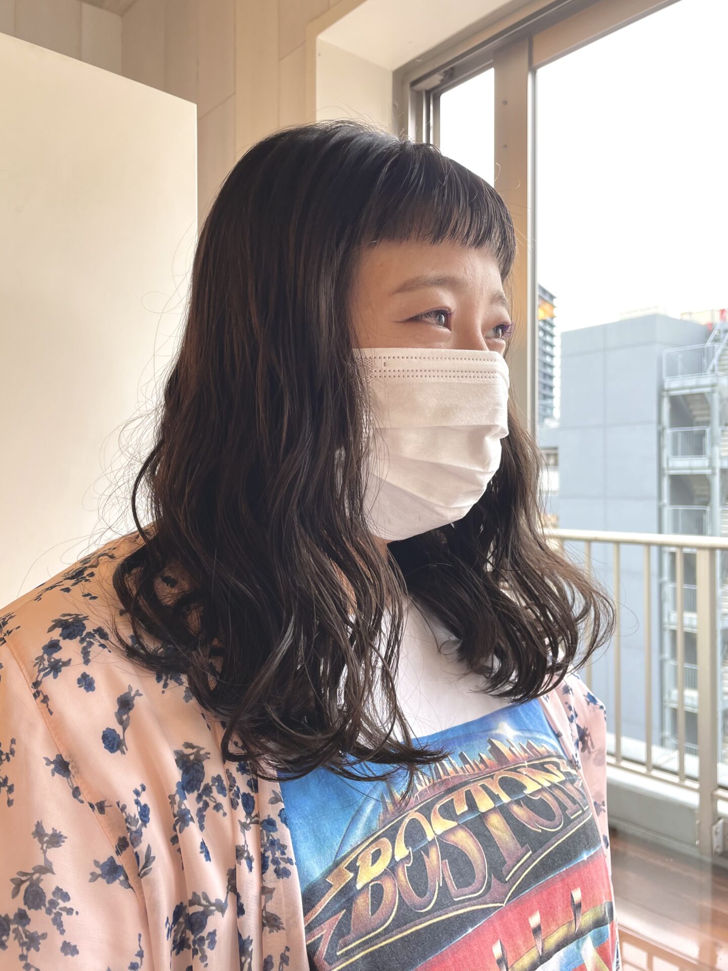 ロングからミディアムにばっさり！劇的ビフォーアフター☆セルフで切れちゃいます